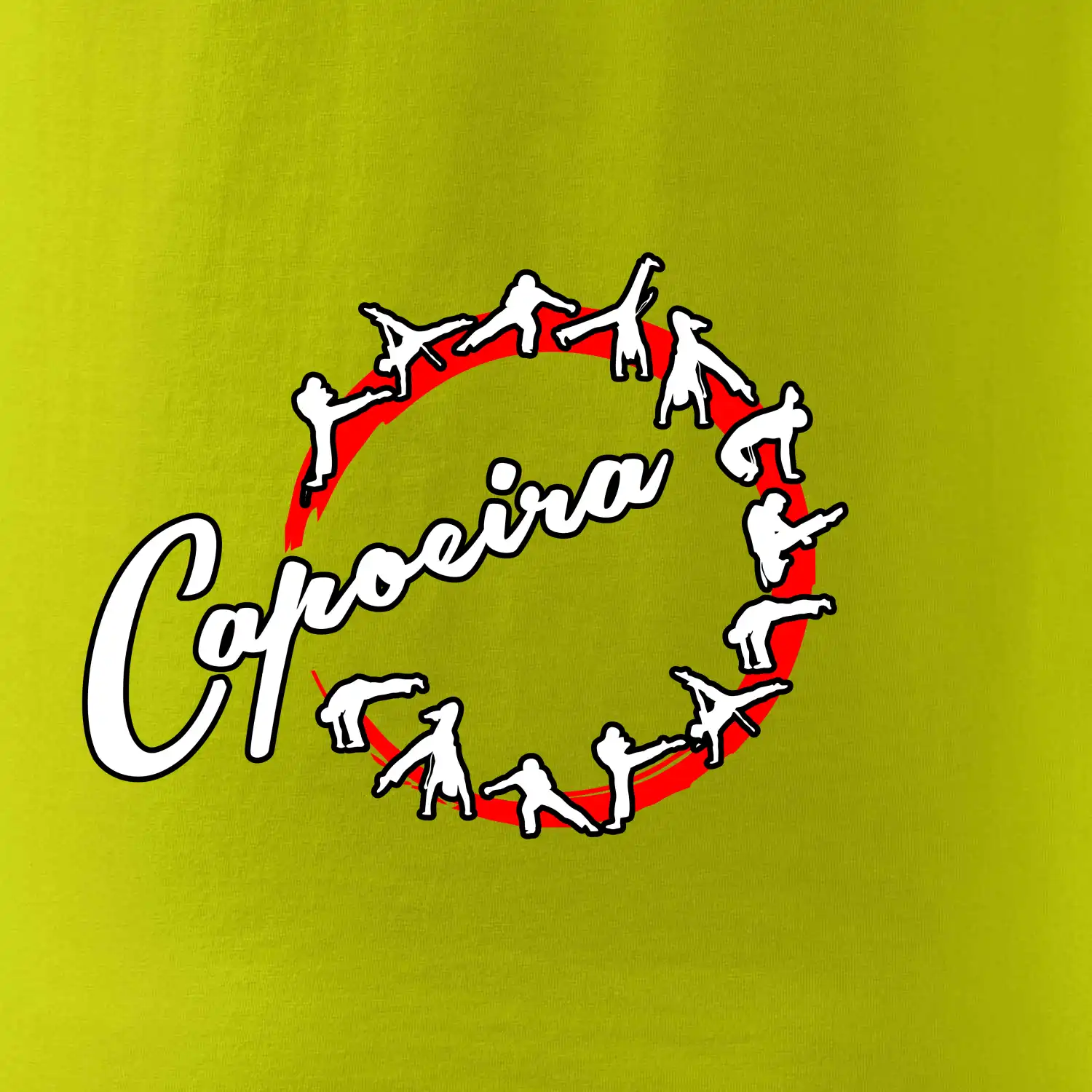 Capoeira cviky v kruhu