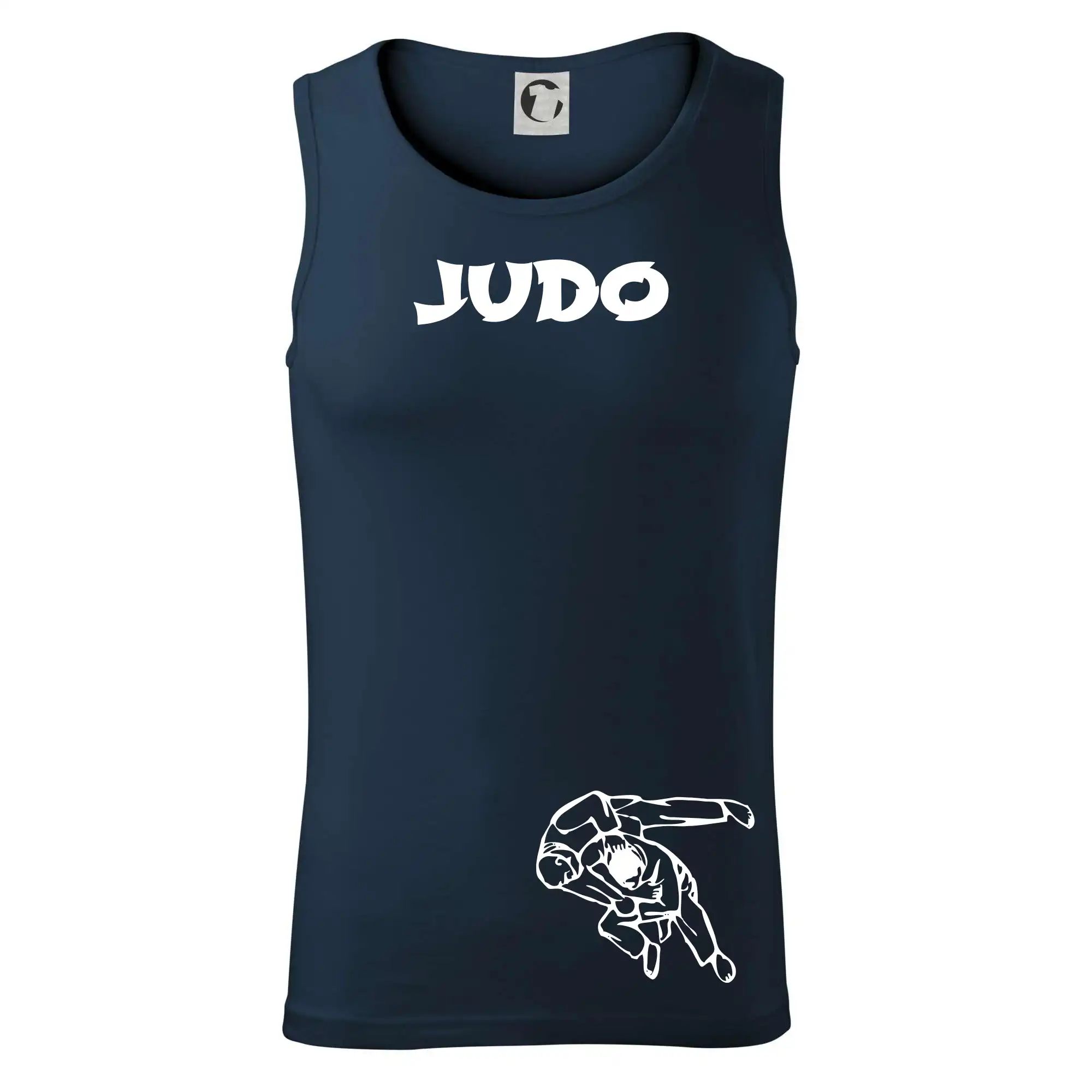 Judo nápis + postavy