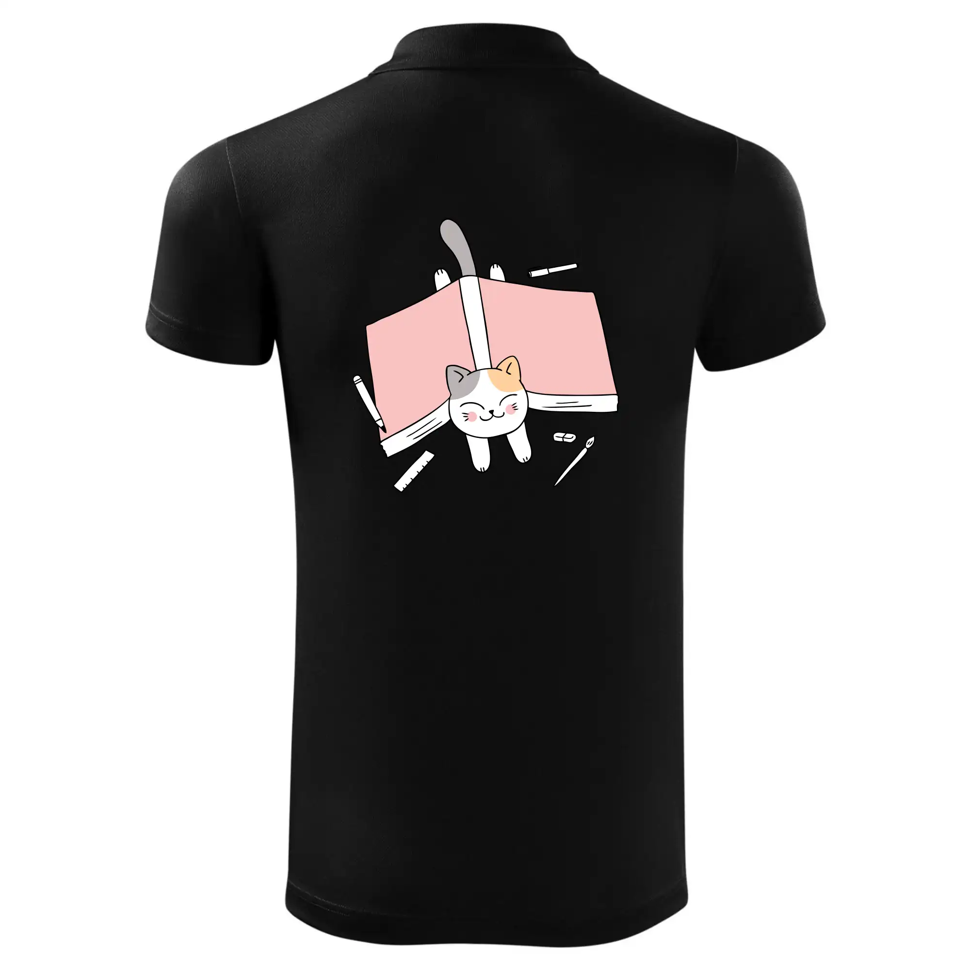 Učení na státnice kočka