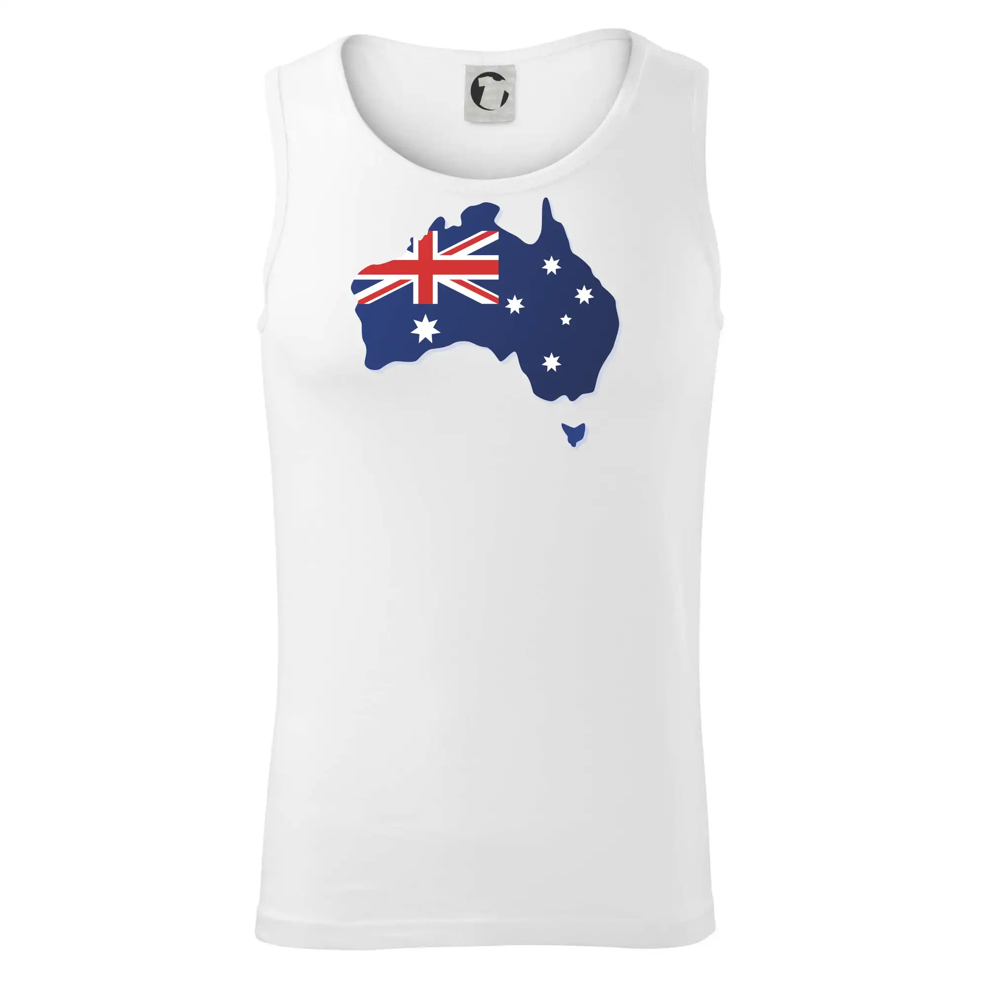 Austrálie - vlajka mapa