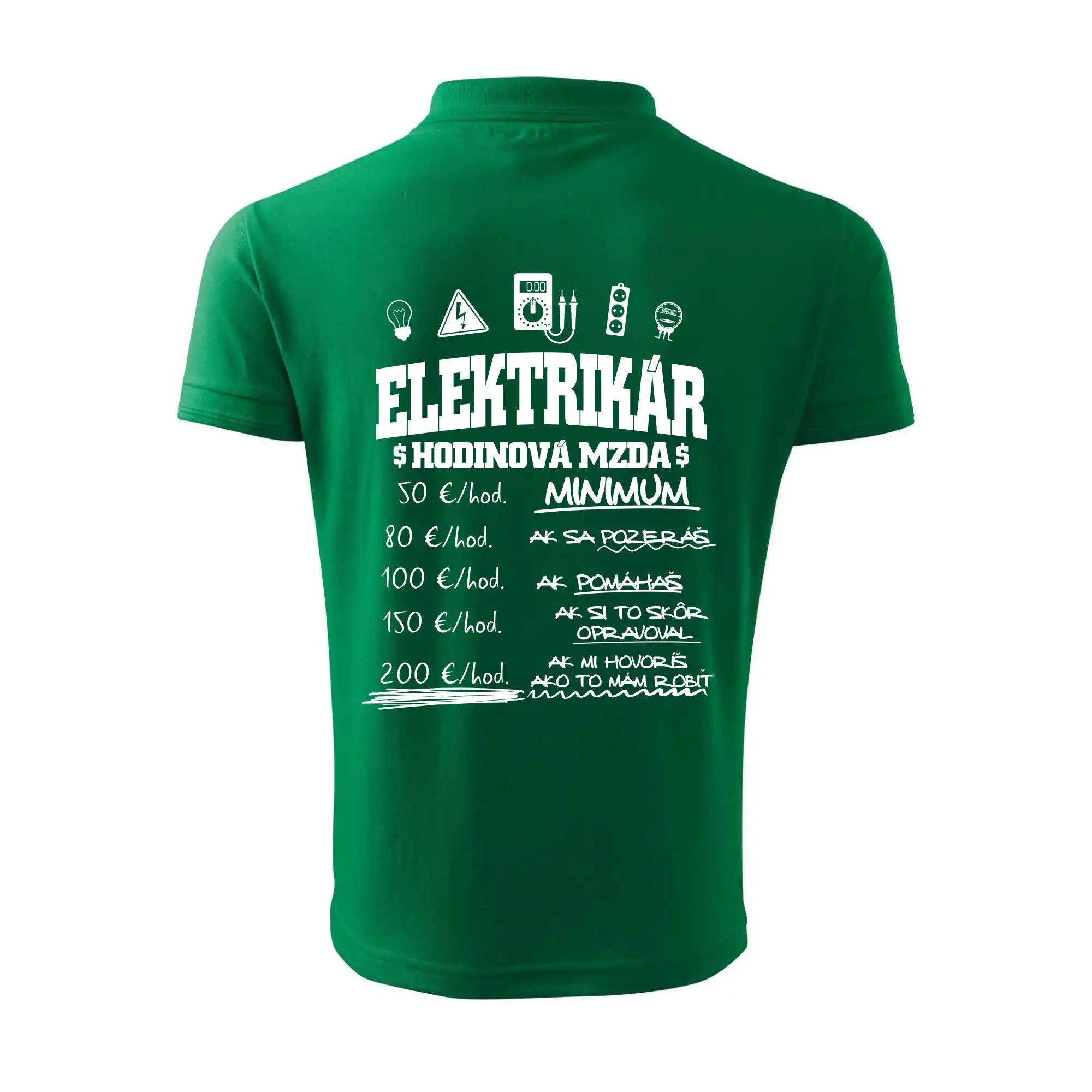 Hodinová mzda elektrikár SK