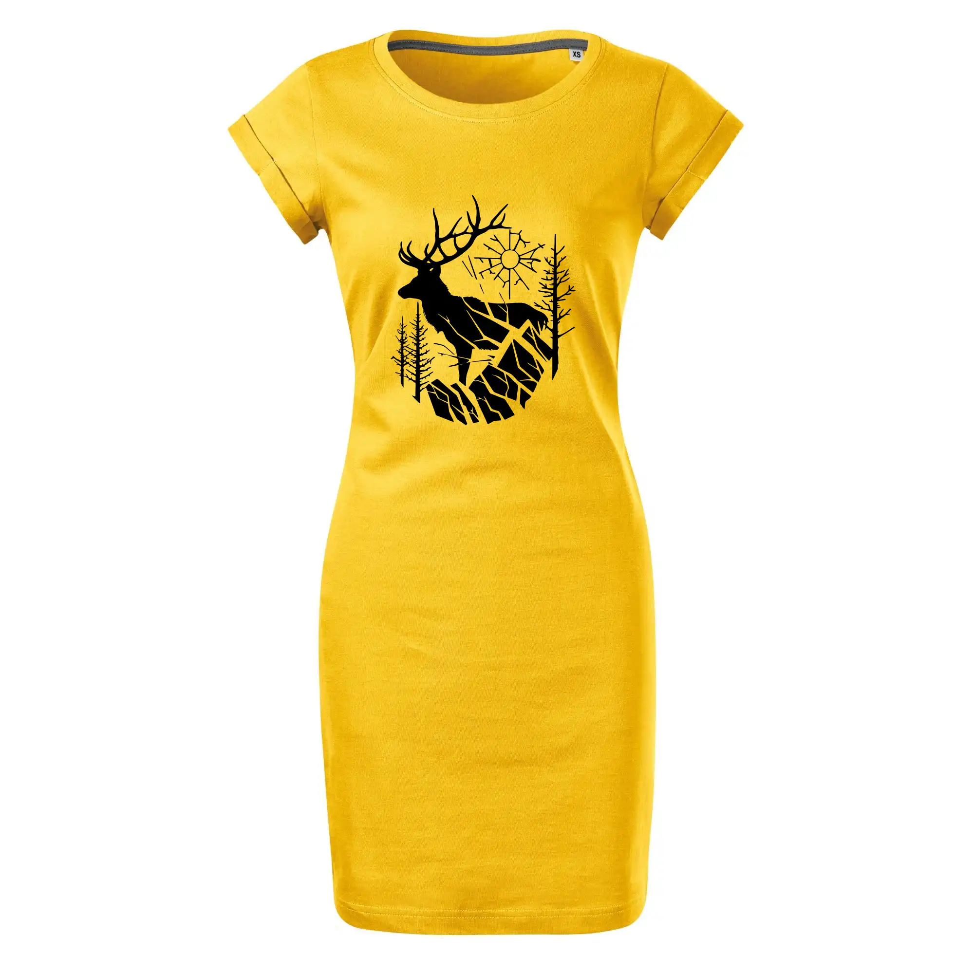 Jelen v lese křivky