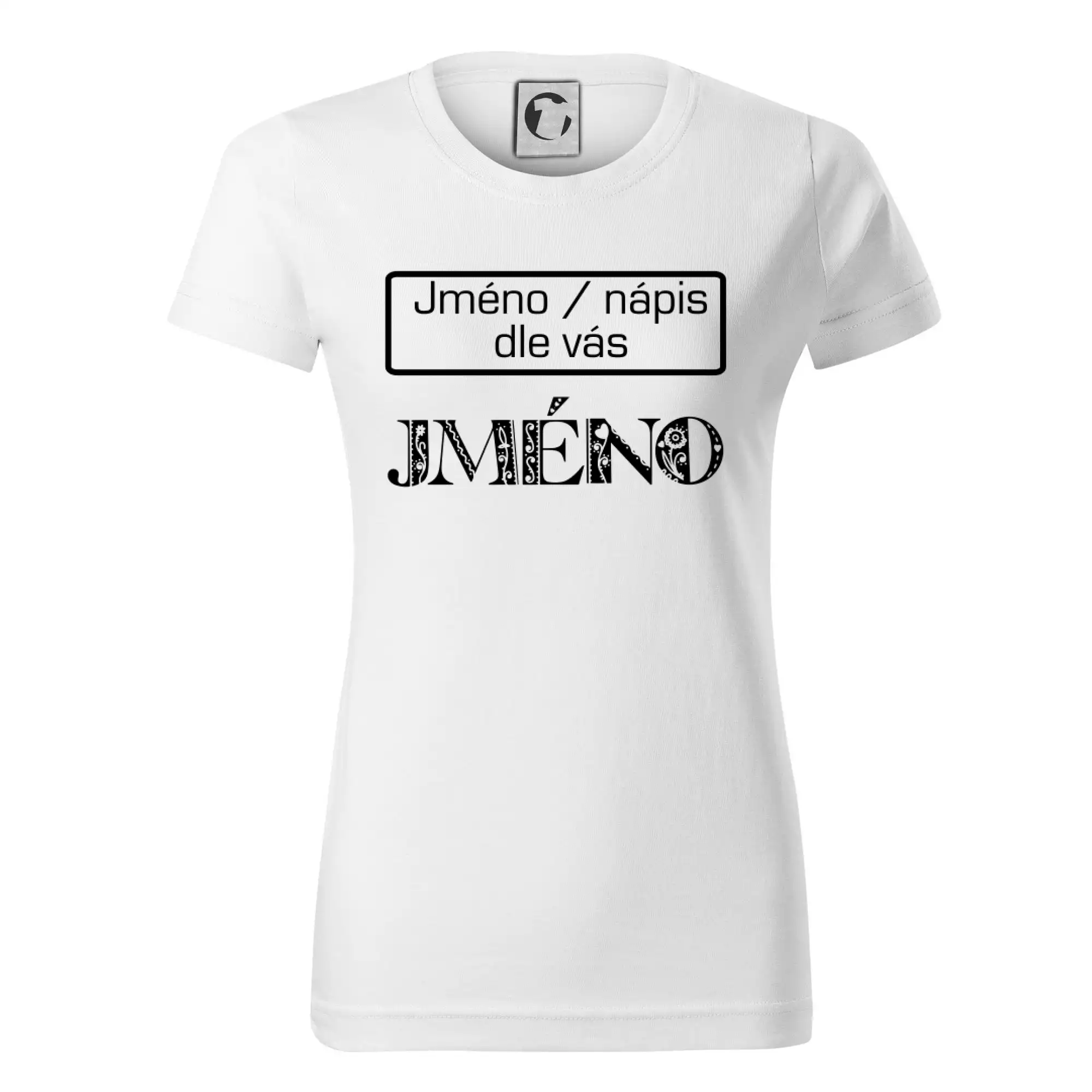 Folklor - jméno - nápis