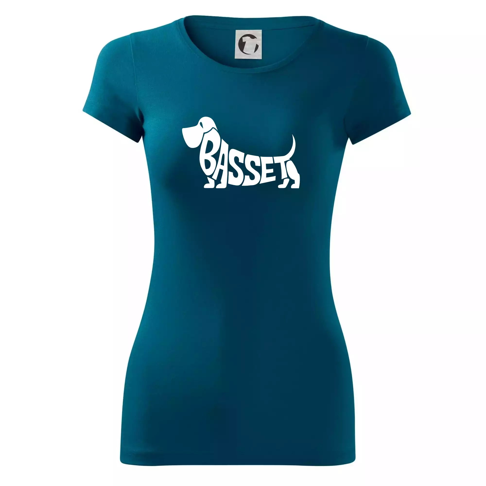 Basset nápis v těle