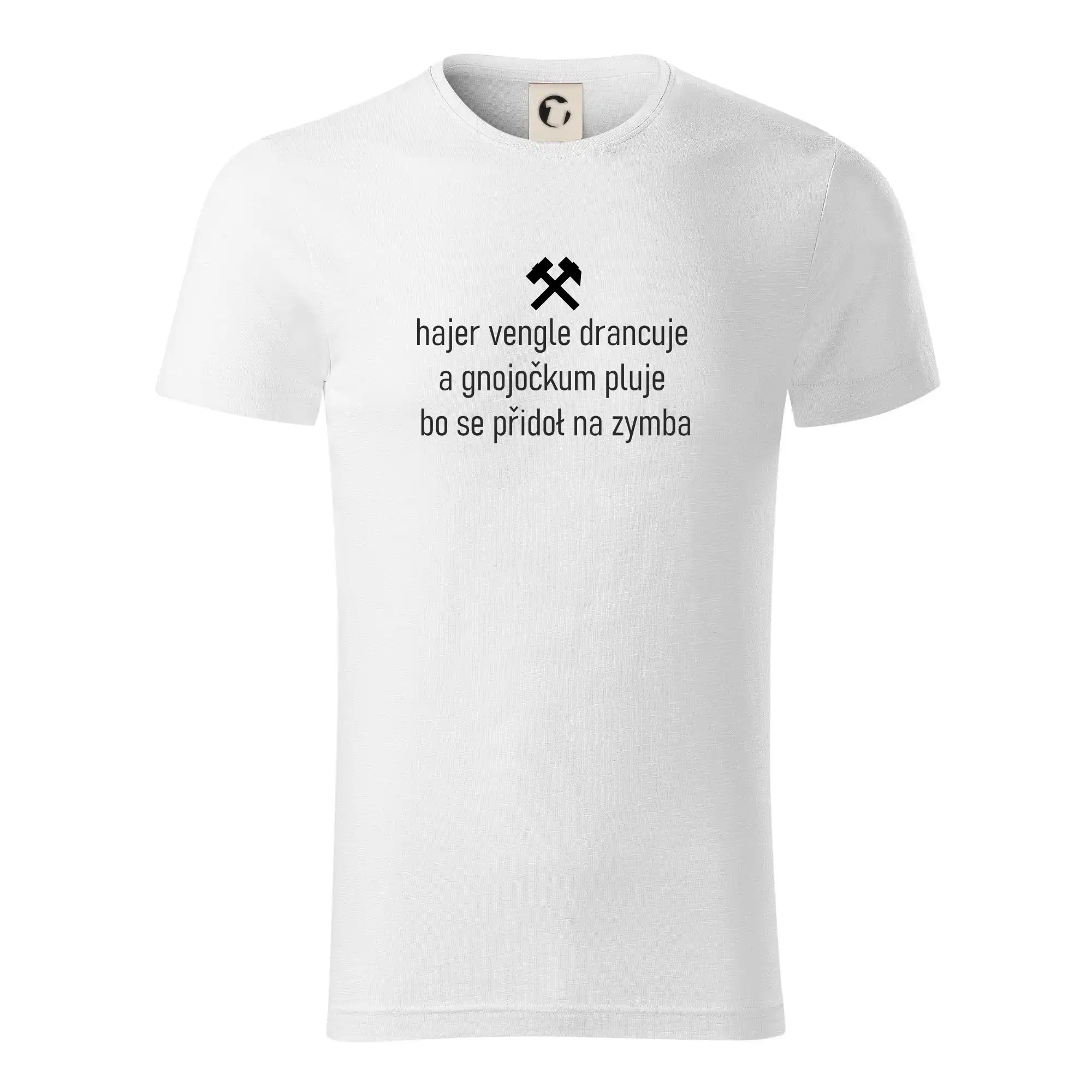 Hajer vengle drancuje a gnojočkum pluje bo se přidoł na zymba