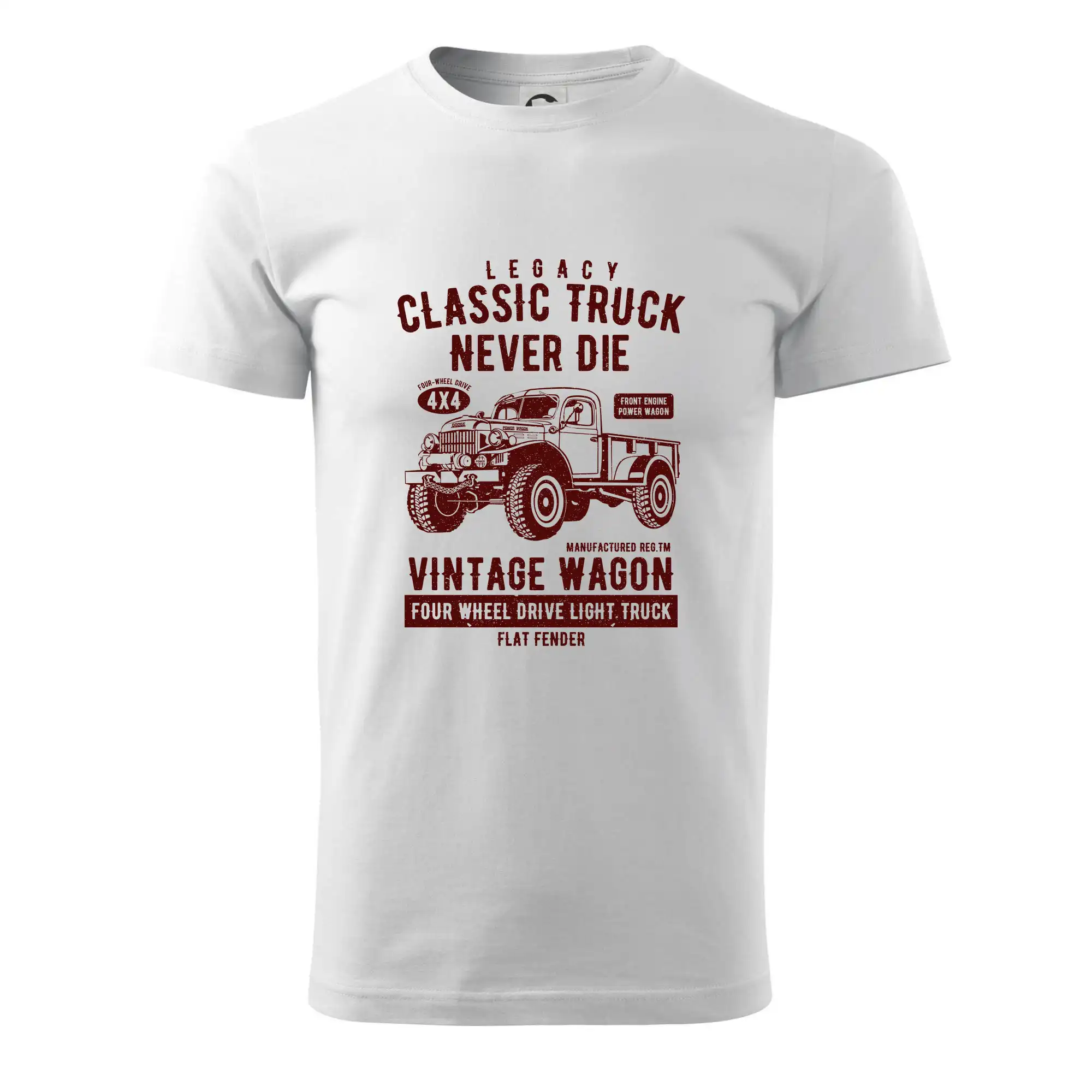 Tričká s kamionmi a nákladiakmi - Classic Truck - Pánske tričko nižšej gramáže