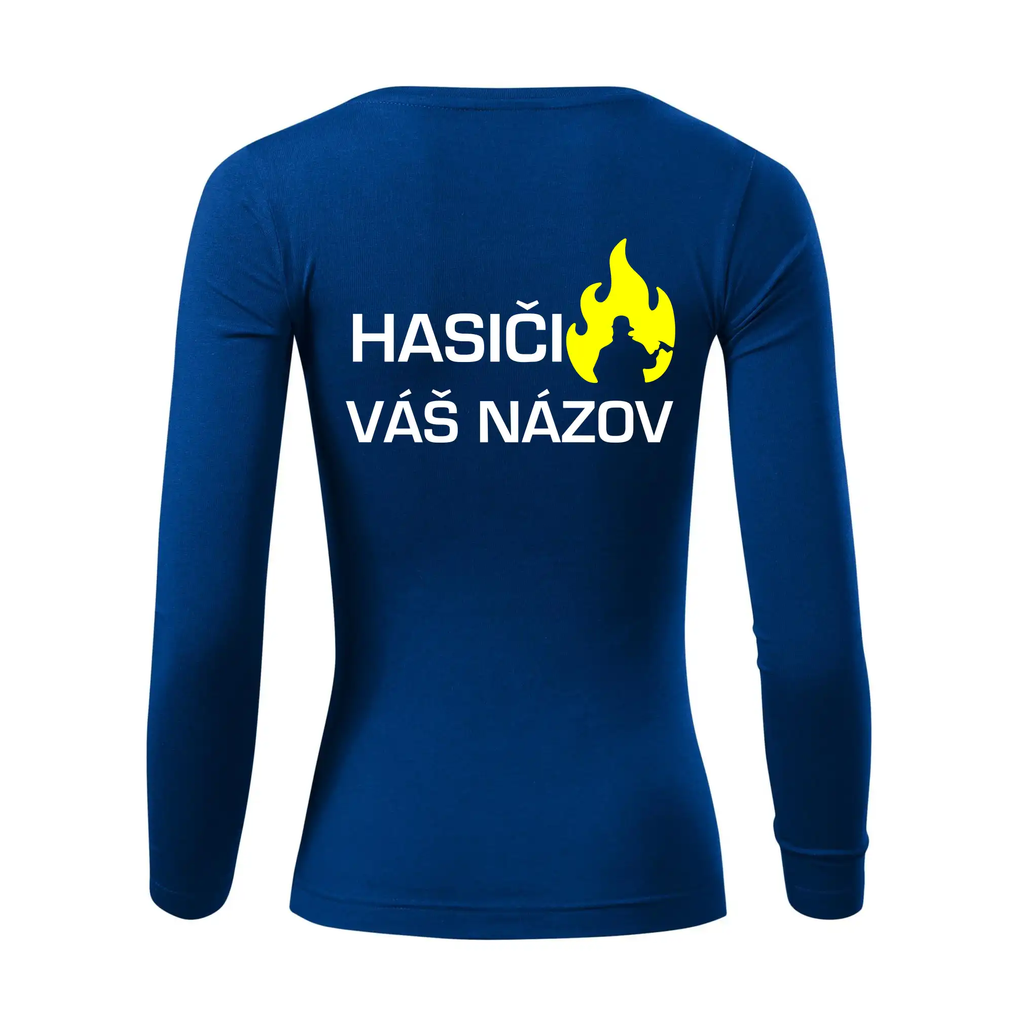 Hasiči - Váš názov - FLUO + Reflexná potlač