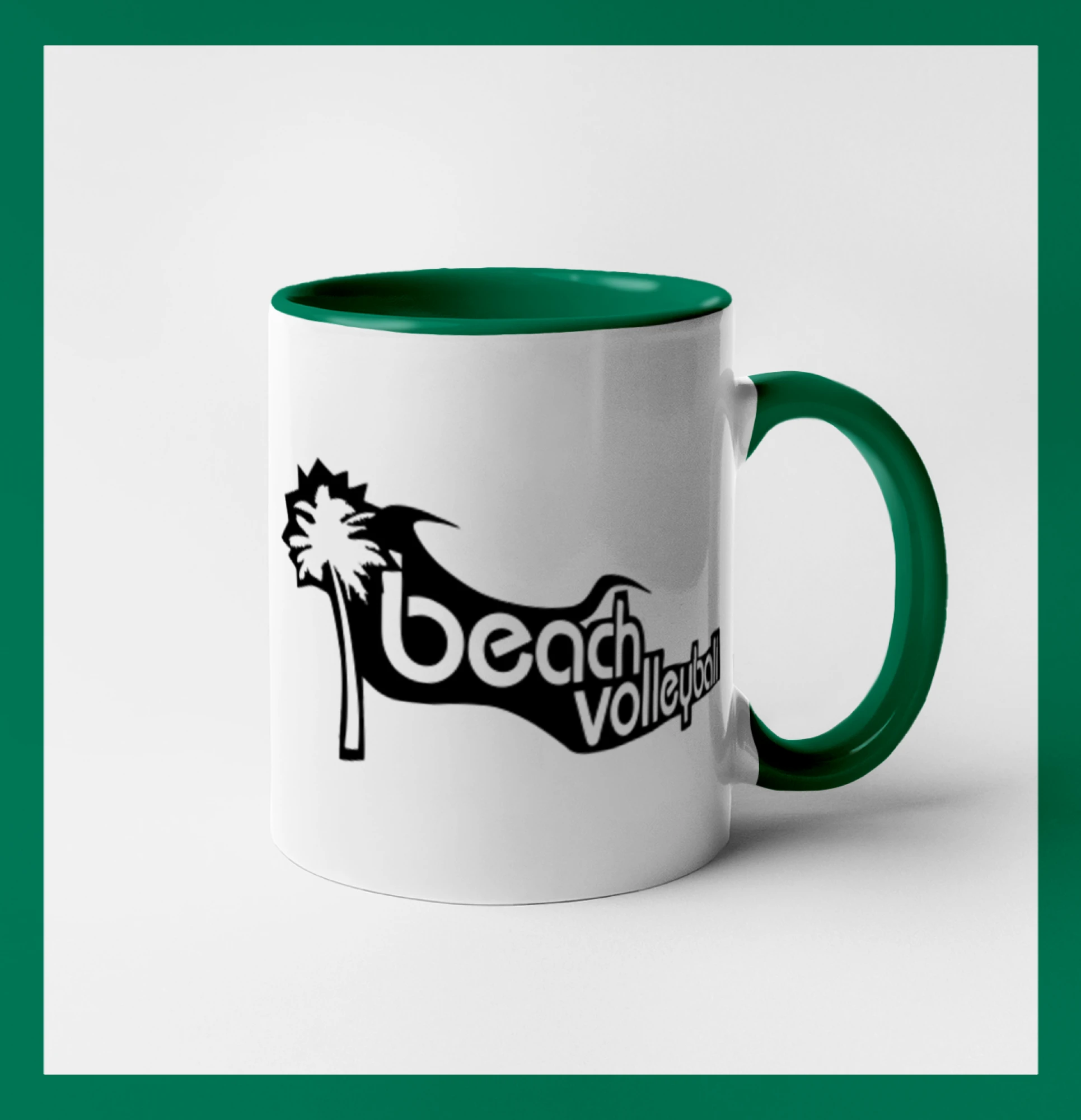 Beach volleyball obrys