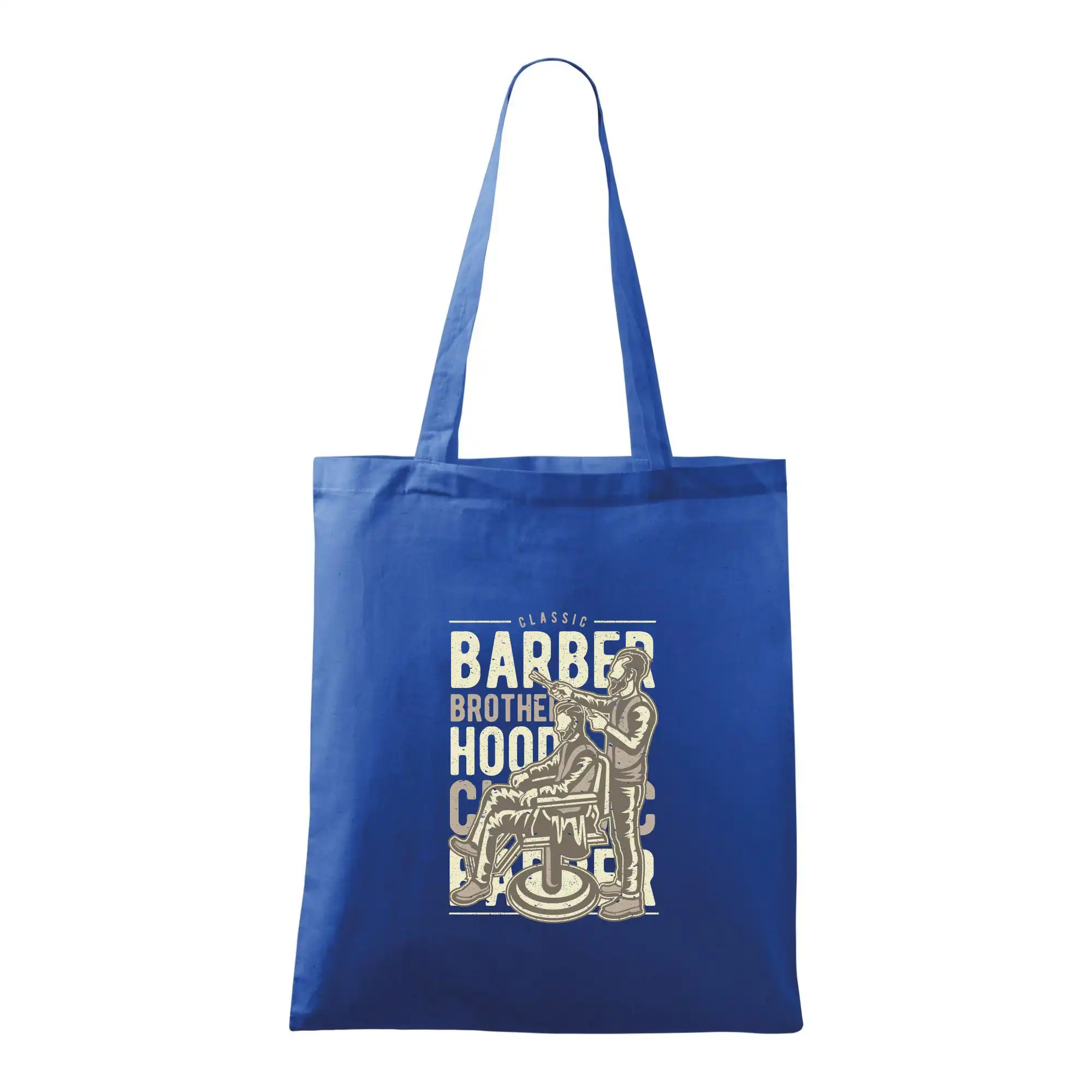 Vtipné tričká do práce - Barber Brotherhood - Taška bavlnená
