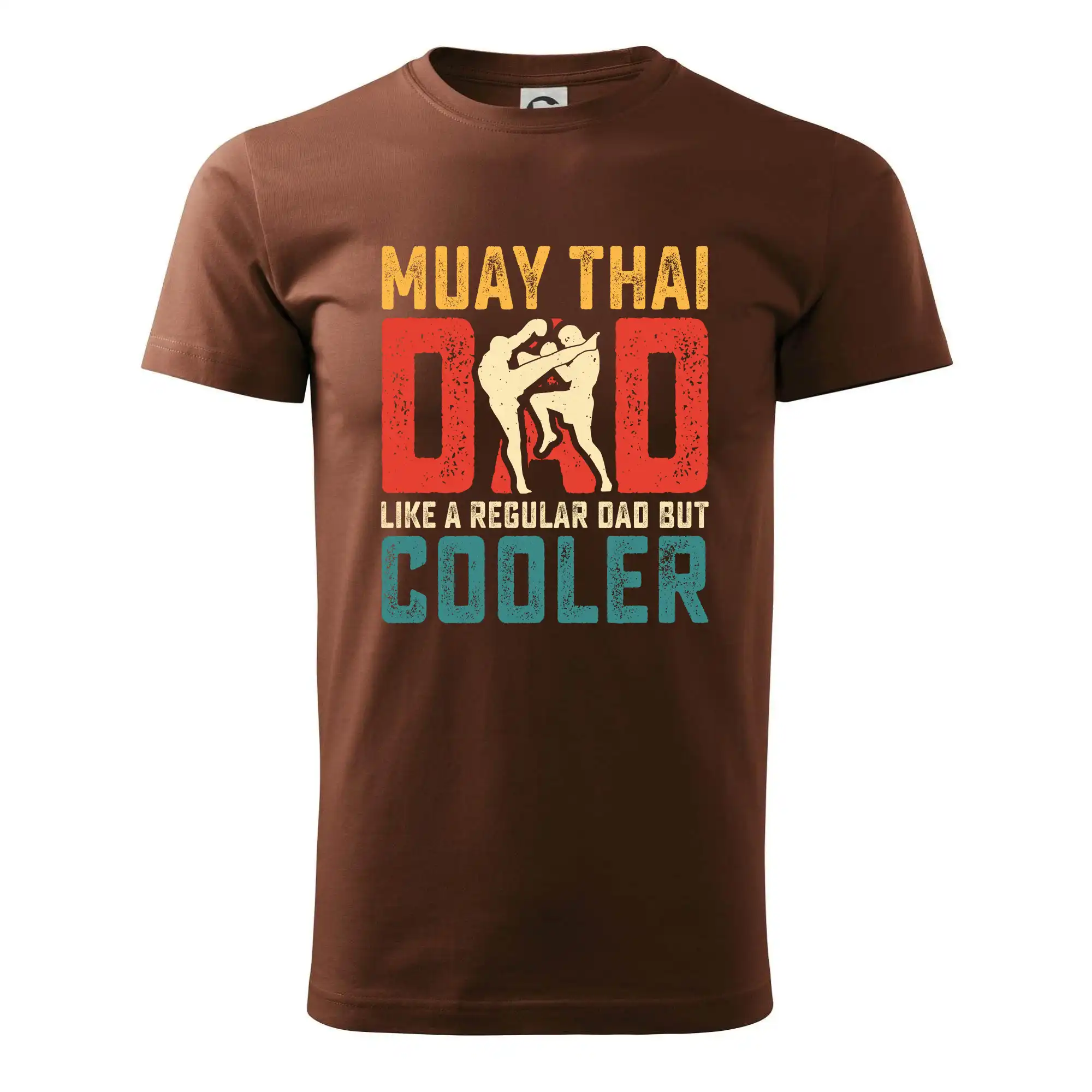 Tričká na box - Muay thai dad like a regular dad but cooler - Klasické pánske tričko vyššej gramáže