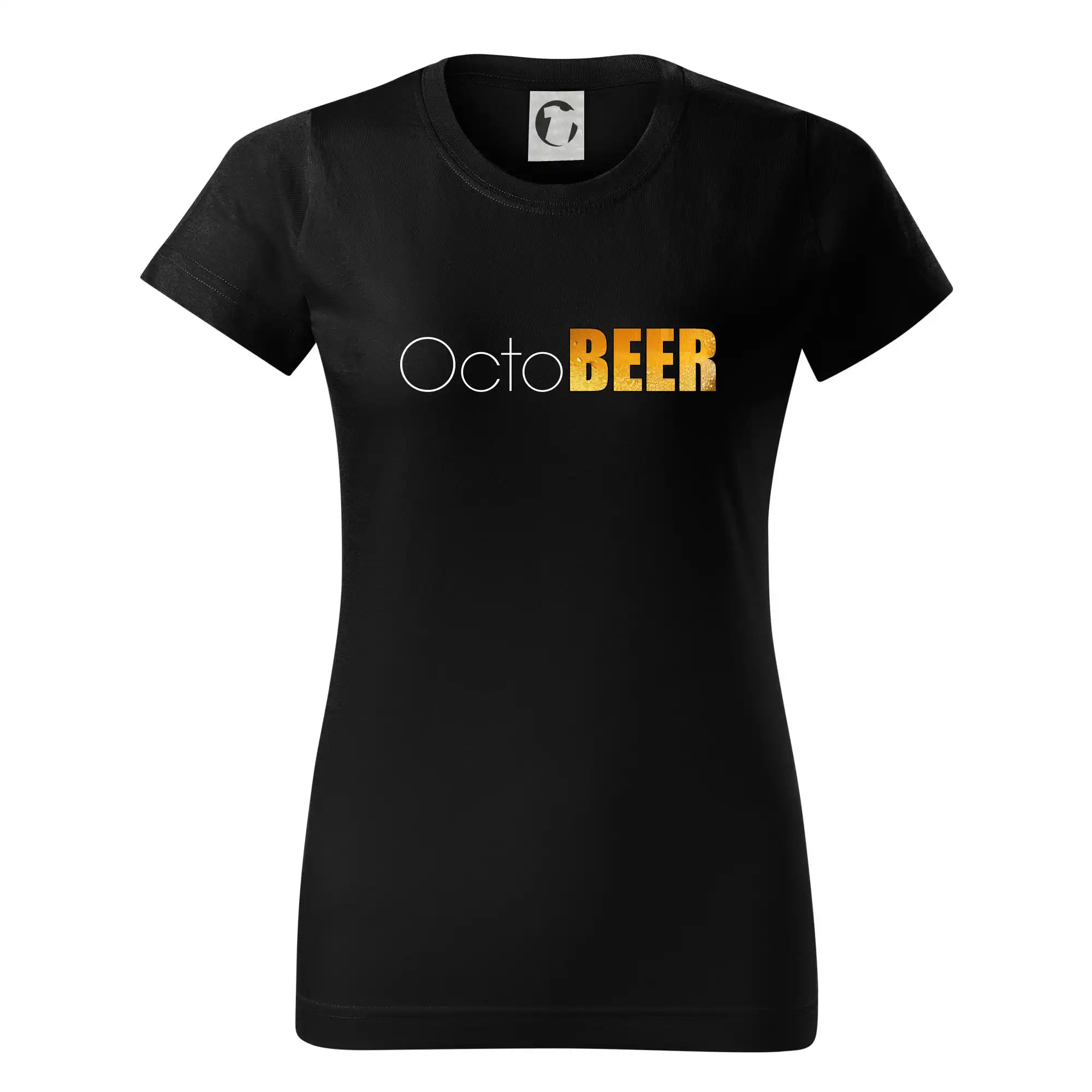 Vtipná tričká pre pivárov - Pivné mesiace - octoBEER - Dámske tričko basic - ľahko voľnejšie a dlhšie