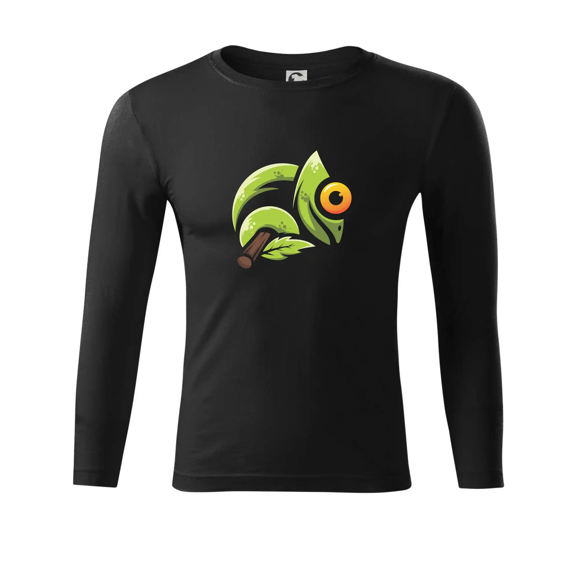 Tričká so zvieratami - Chameleón - Tričko Progress s dlhým rukávom