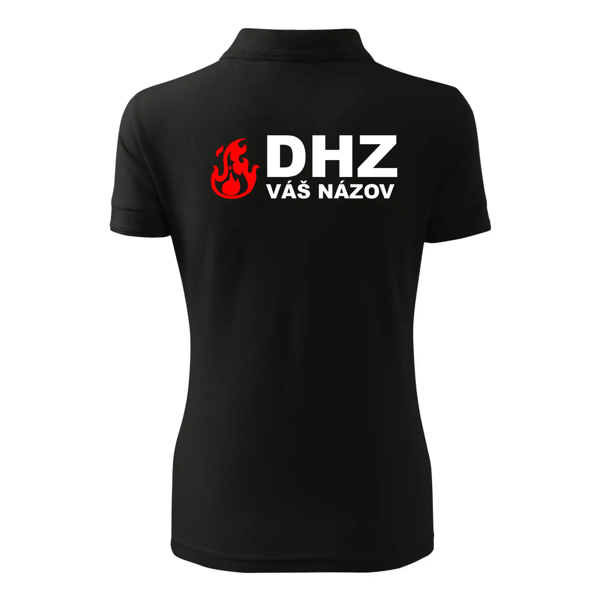 DHZ (oheň, názov sboru - vlastný nápis)