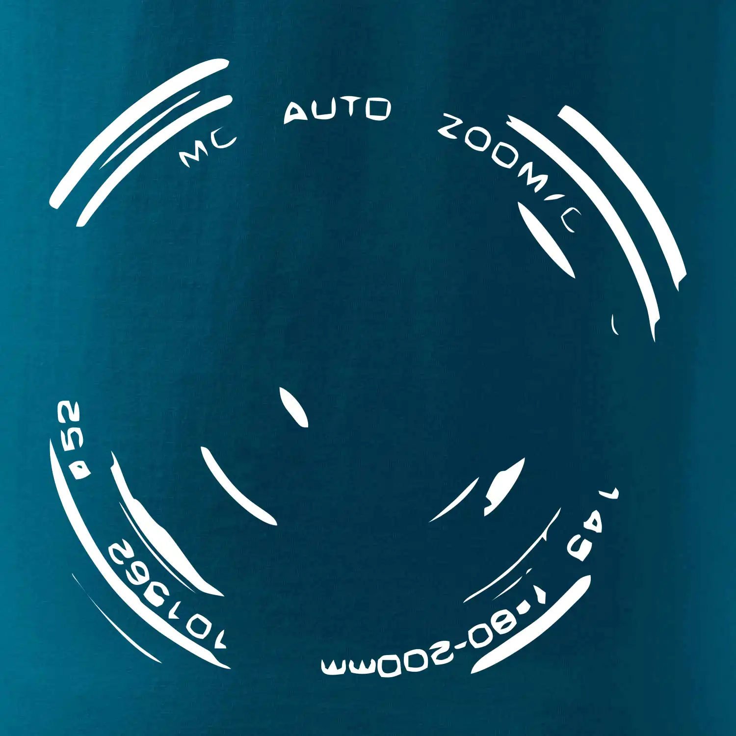 Foto objektiv obtisk