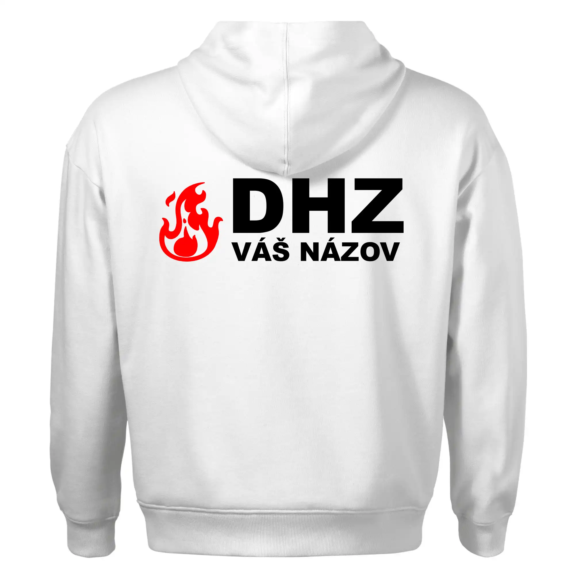 DHZ (oheň, firesport, názov sboru - vlastný nápis)