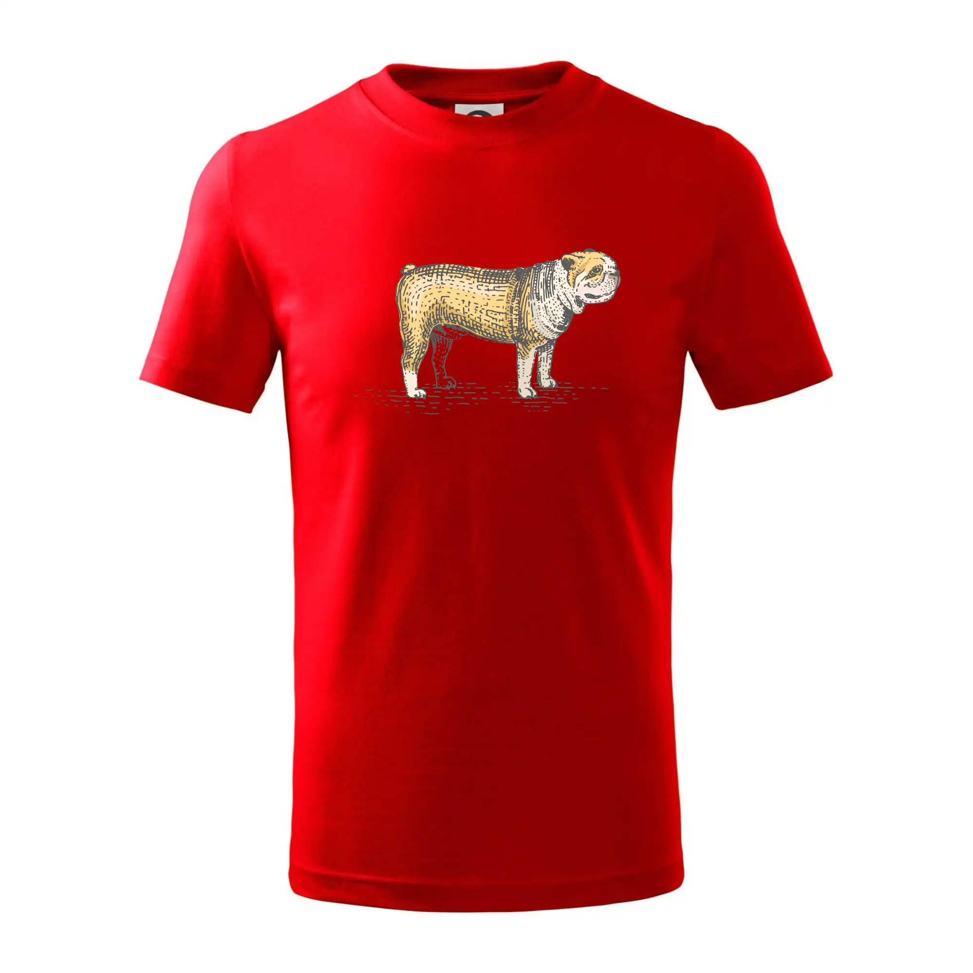 Ostatné psie plemená - Vintage bulldog - Tričko detské bavlnené