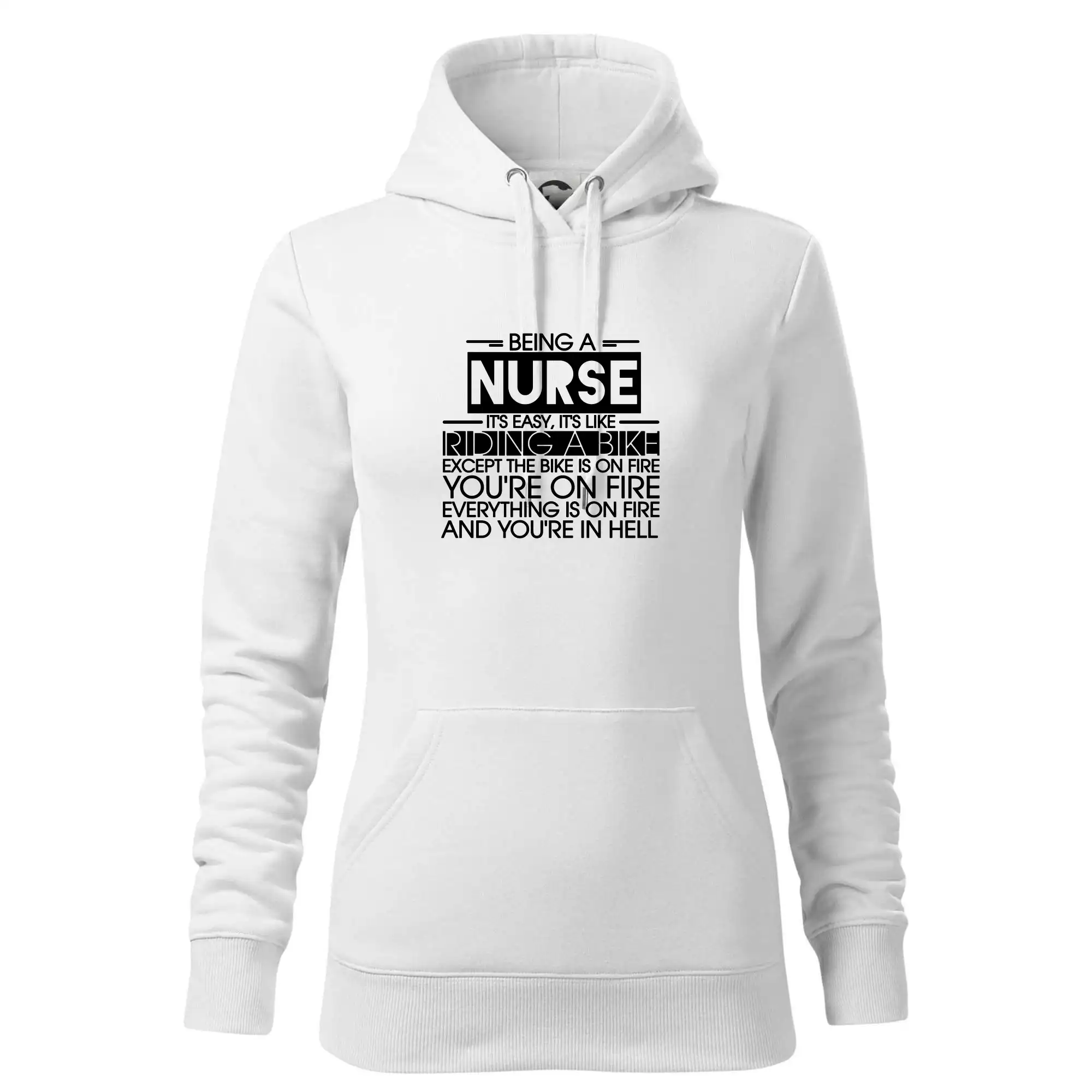 Being a nurse - bike