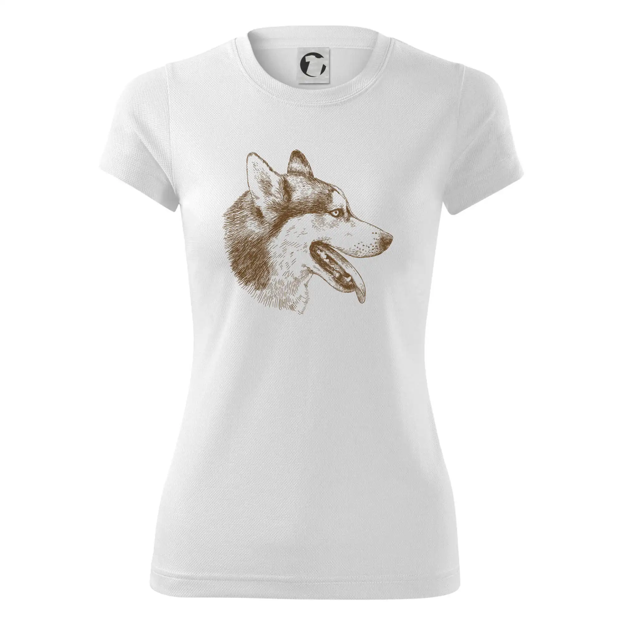 Husky - hlava z boku