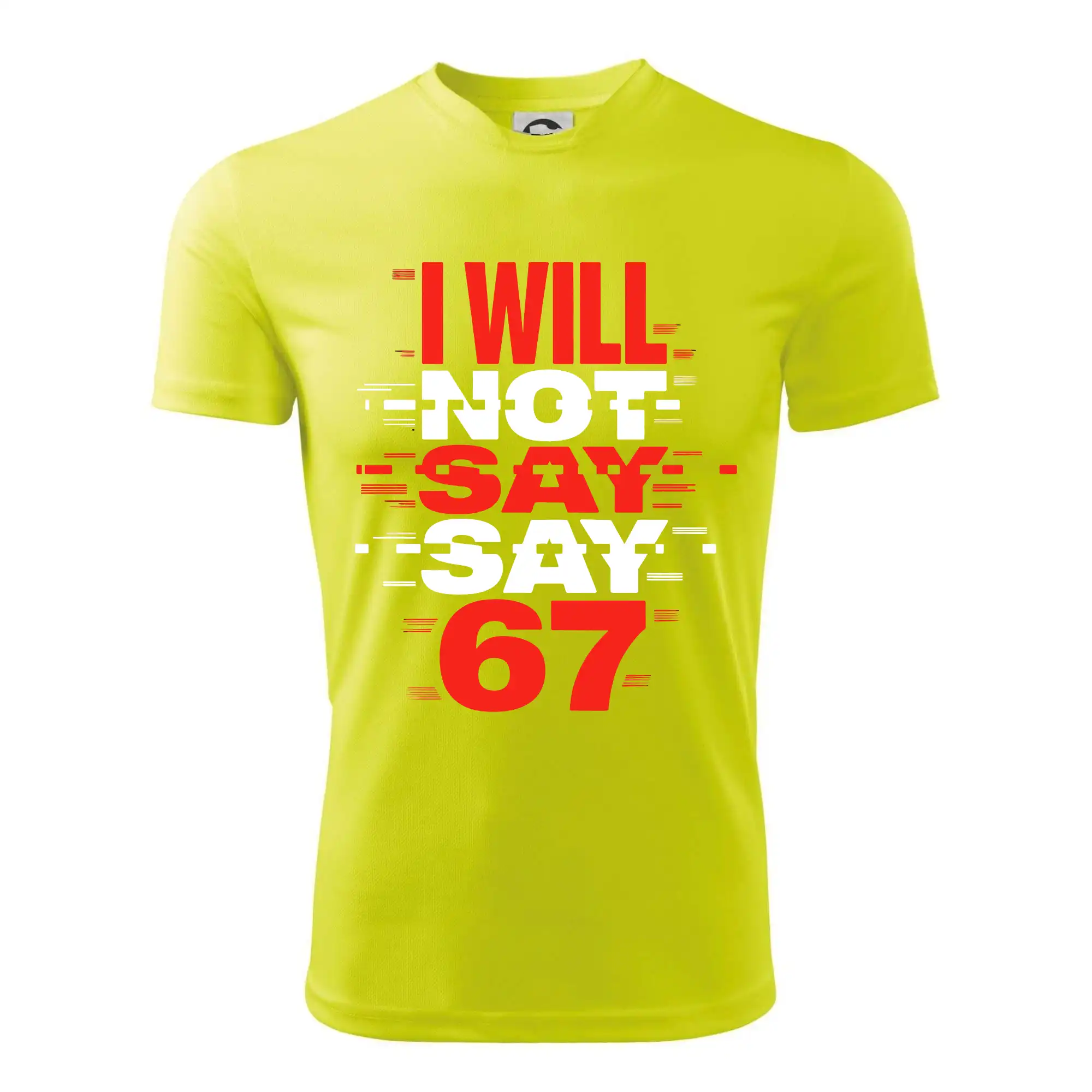 Červený - I Will Not Say SAY 67