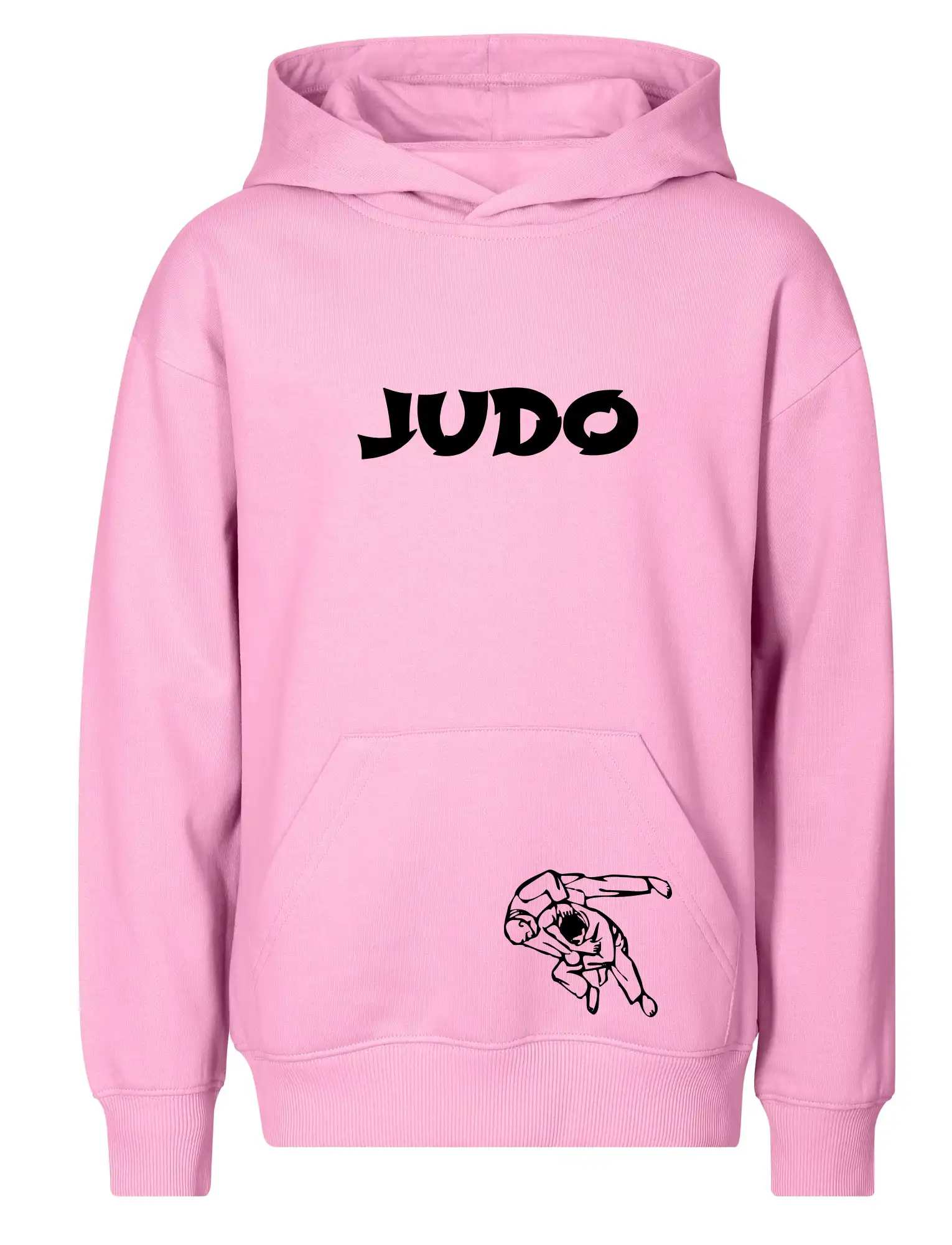 Judo nápis + postavy