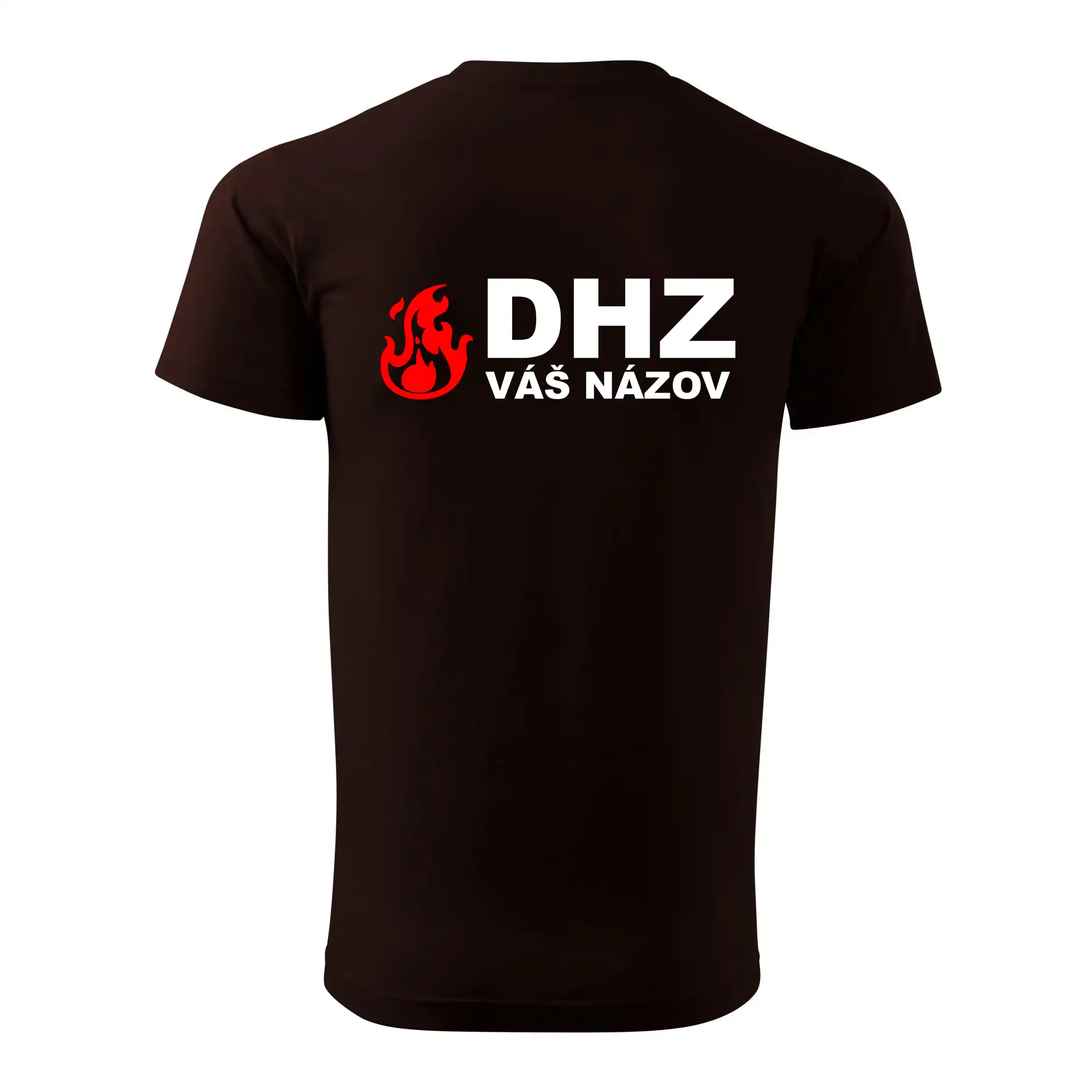 DHZ (oheň, názov sboru - vlastný nápis)