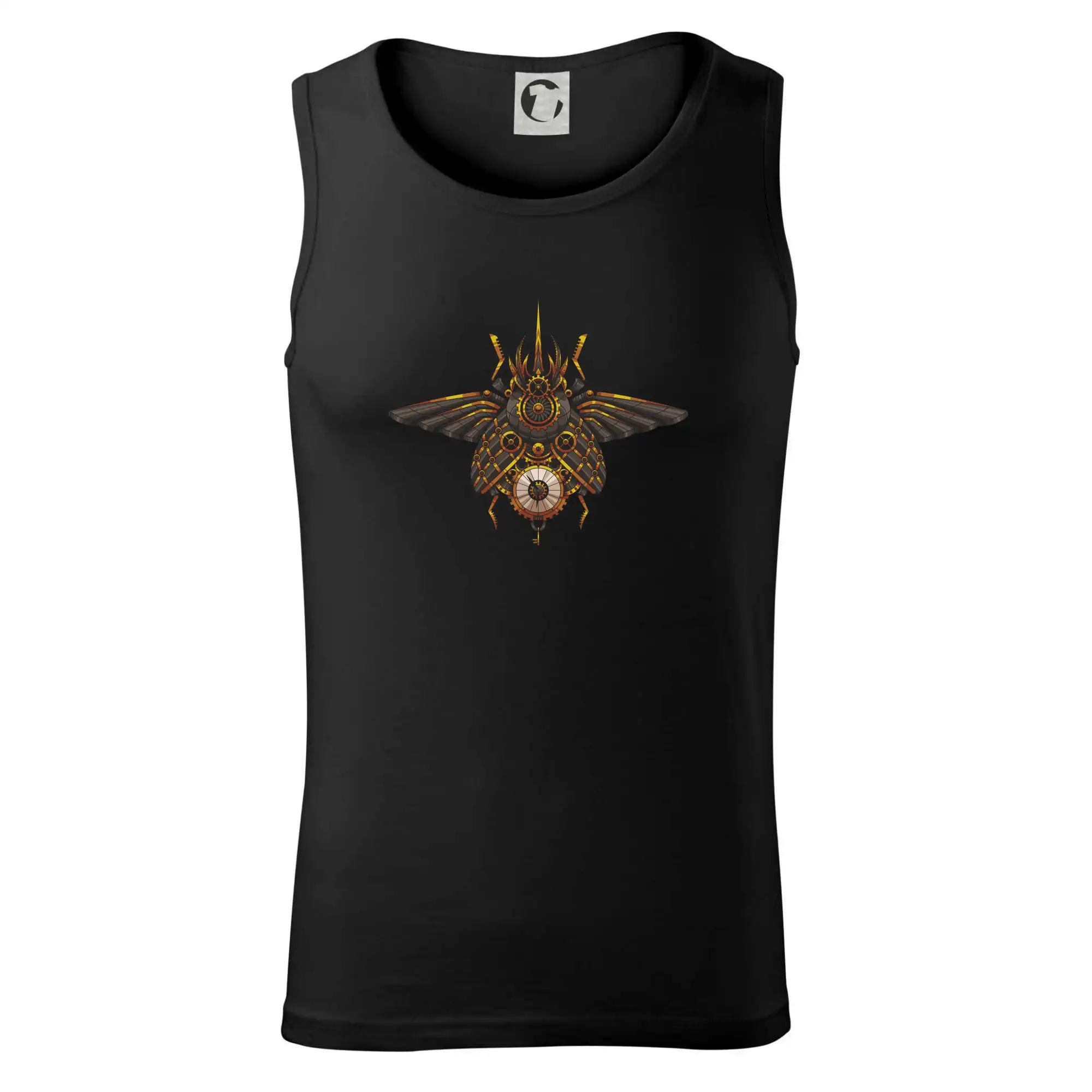 Tričká s potlačou steampunk - Steampunk chrobák farebný - Tielko pánske Core
