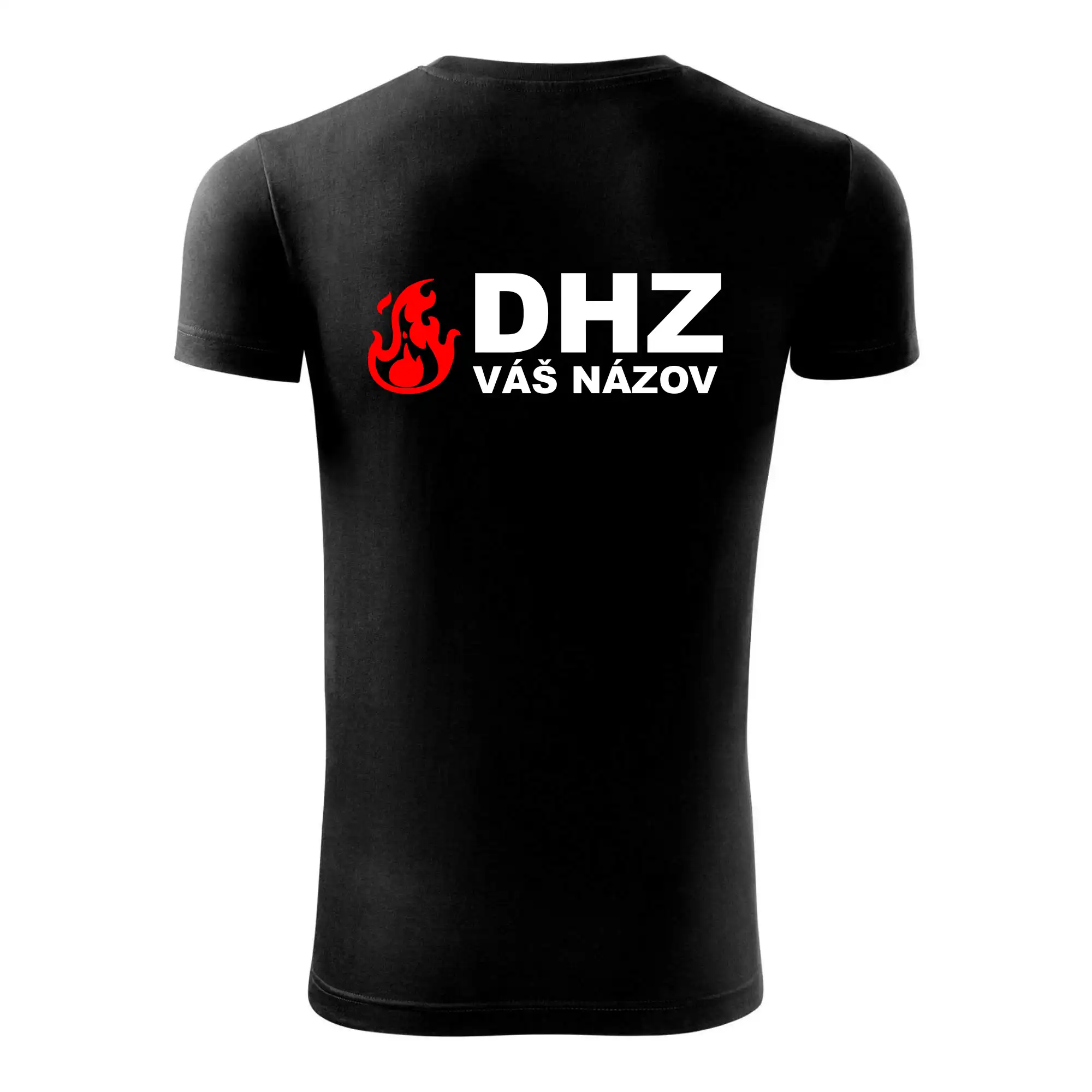 DHZ (oheň, firesport, názov sboru - vlastný nápis)