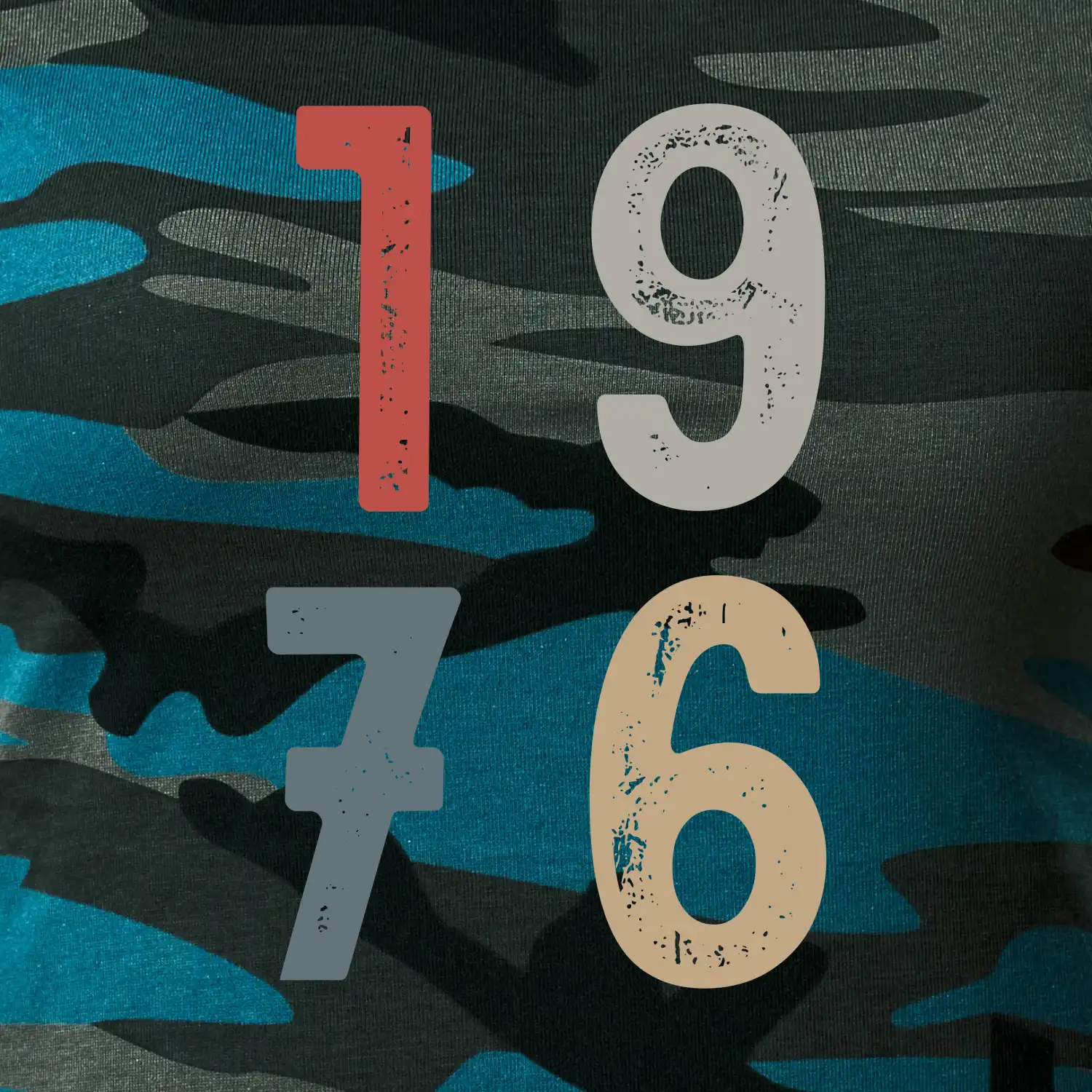 Vintage číslice 1976