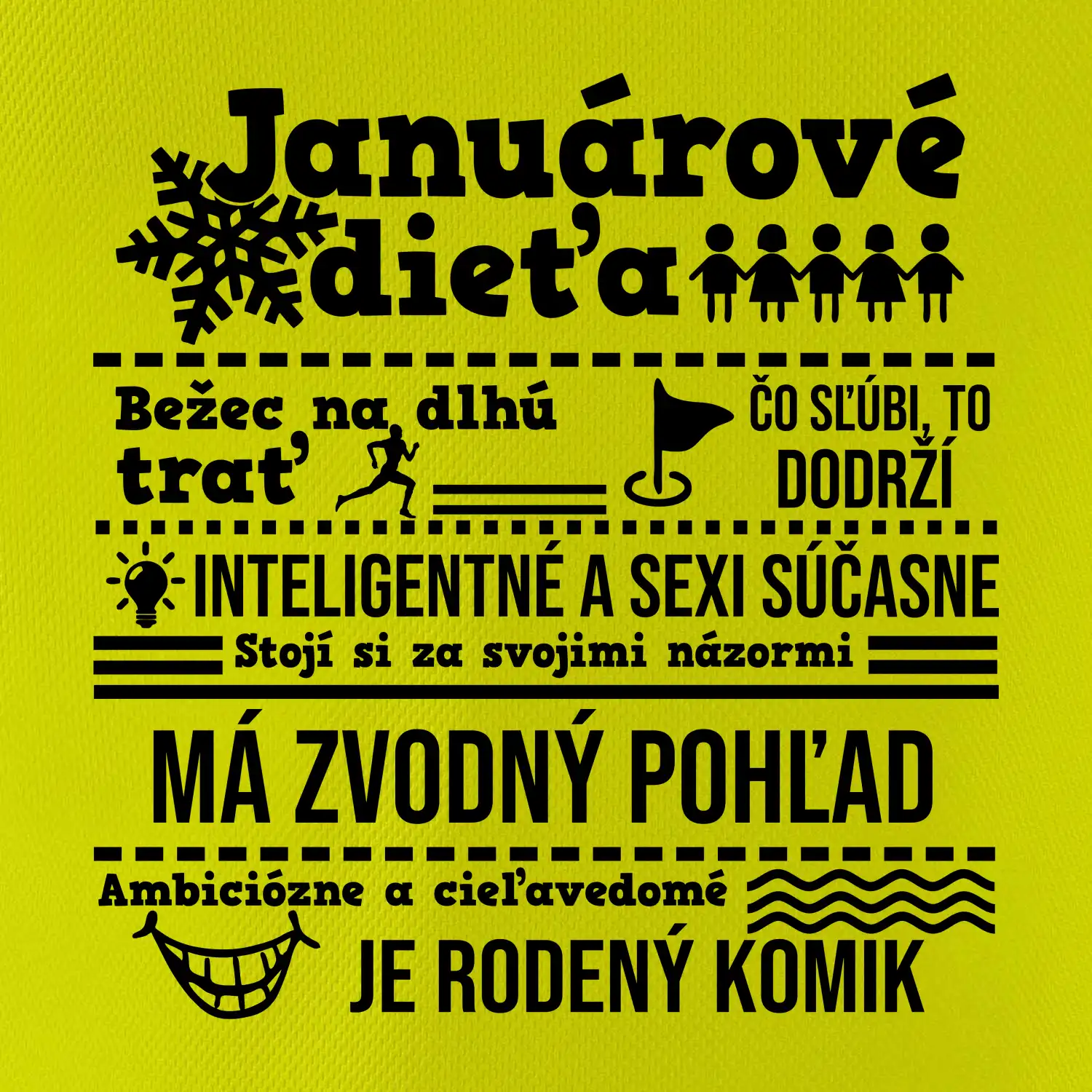 Narodeniny Január