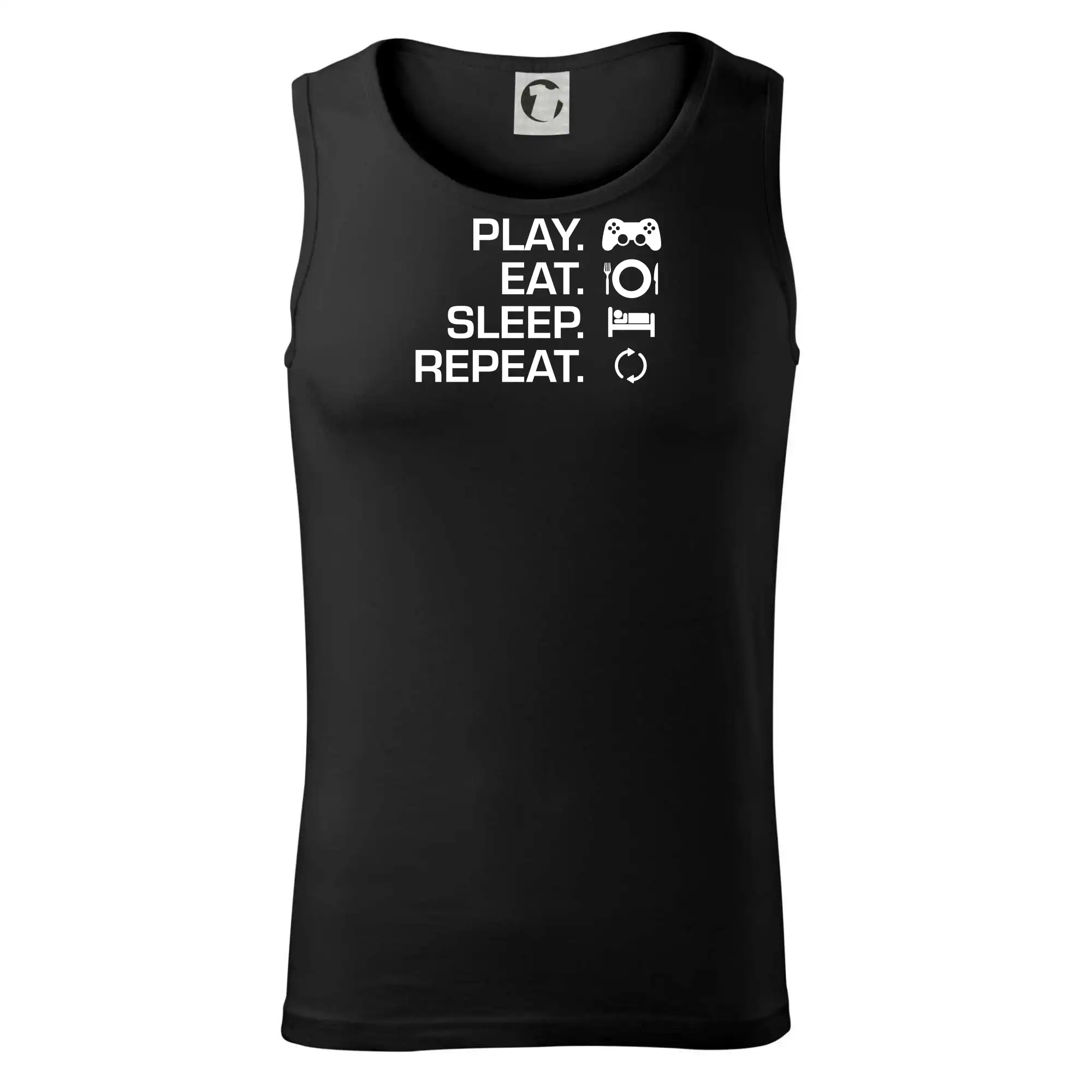 Eat sleep repeat - Play Eat Sleep Repeat game - Tielko pánske Core