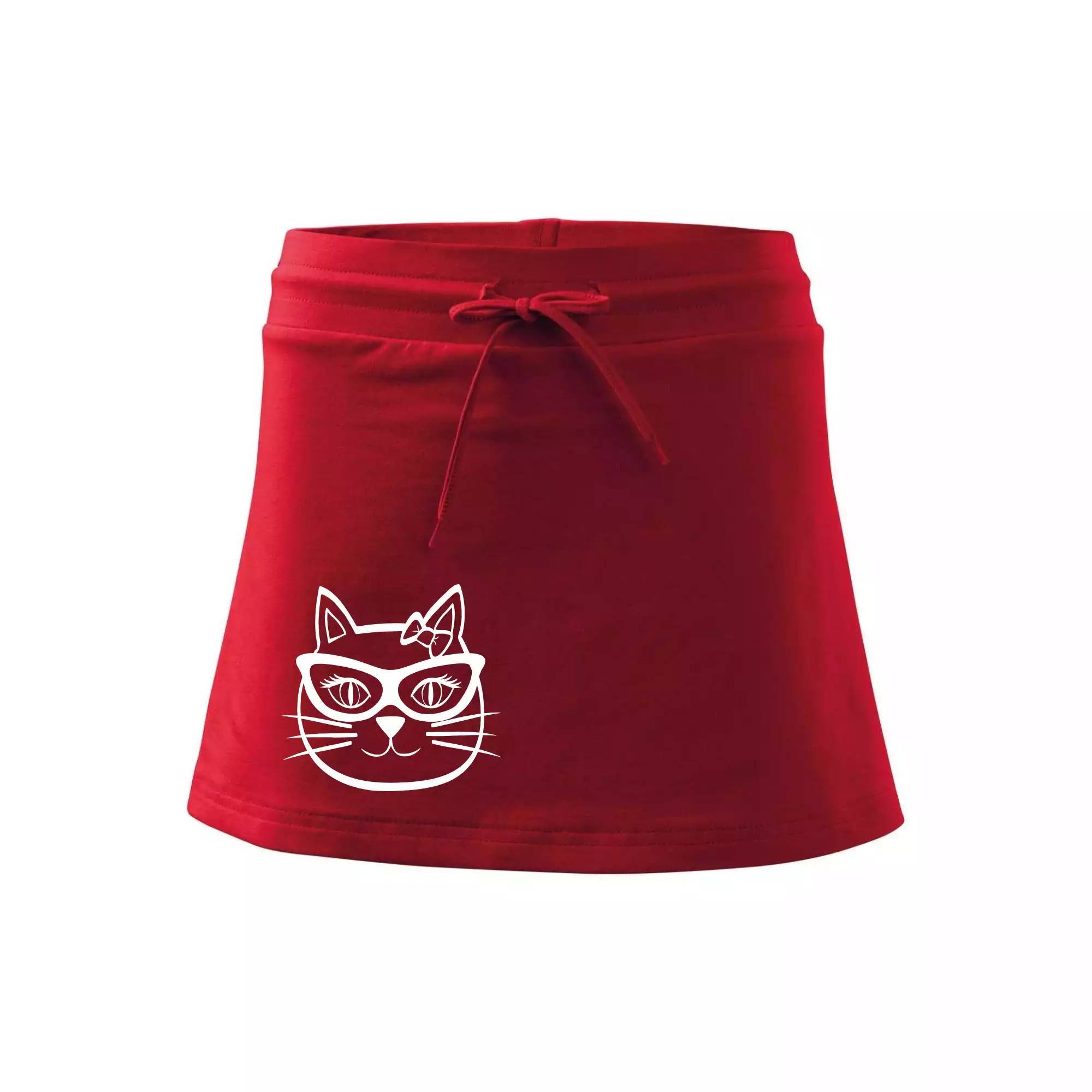 Kočičí holka s brýlemi