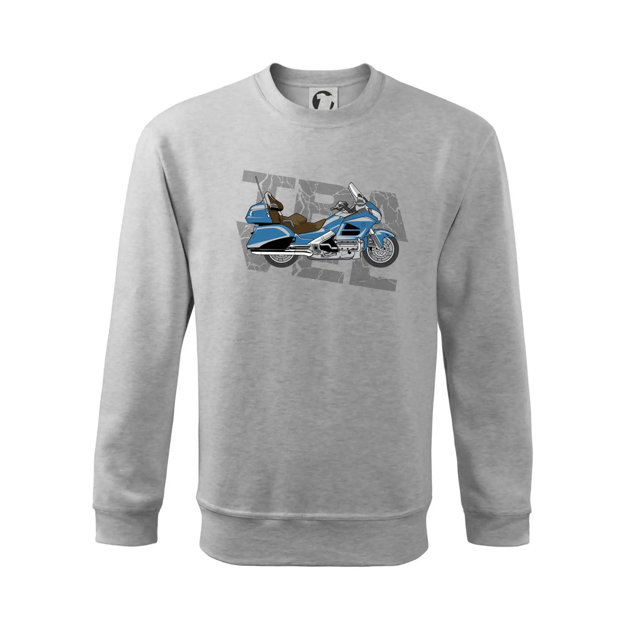 Cestovní motorka Amerika modrá