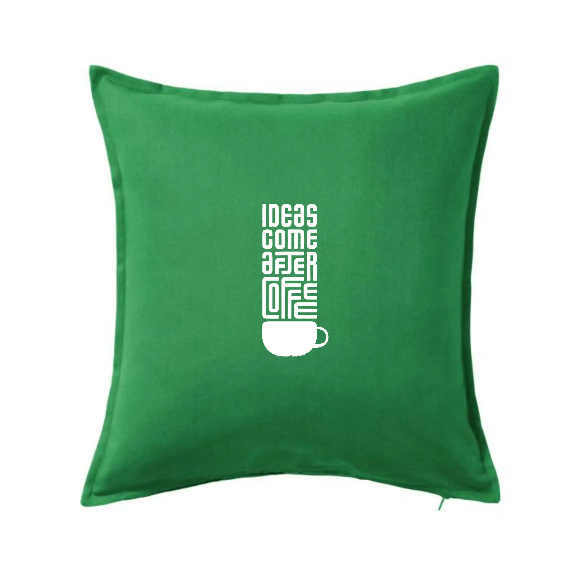 Ideas come after coffee