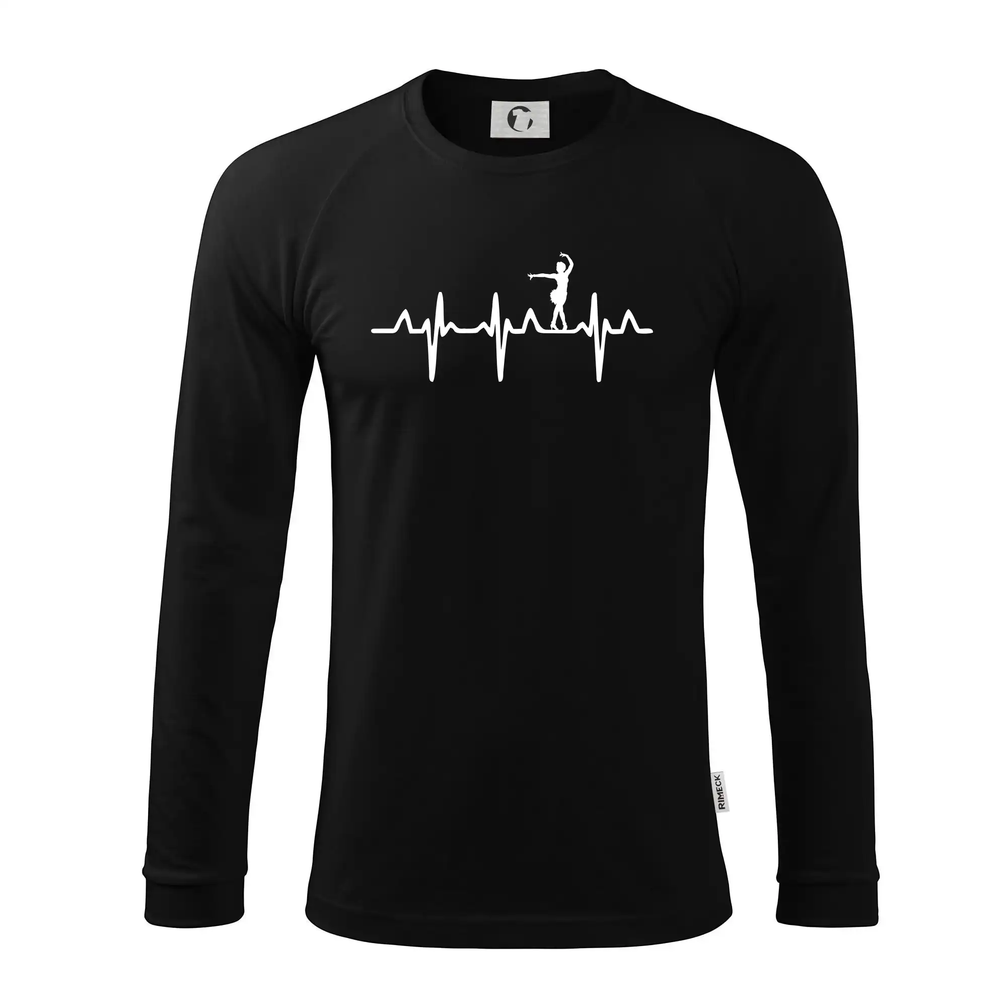 EKG tanečnice salsy