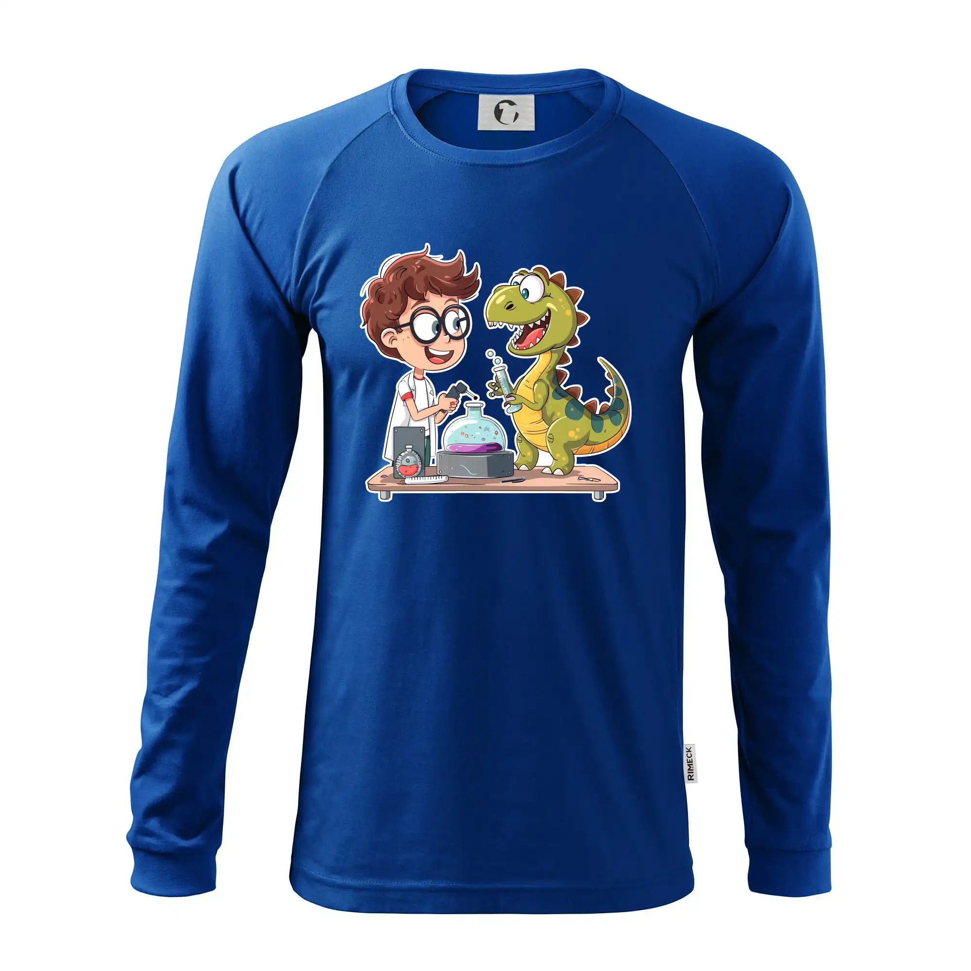 Chemik a dinosaurus - kluk