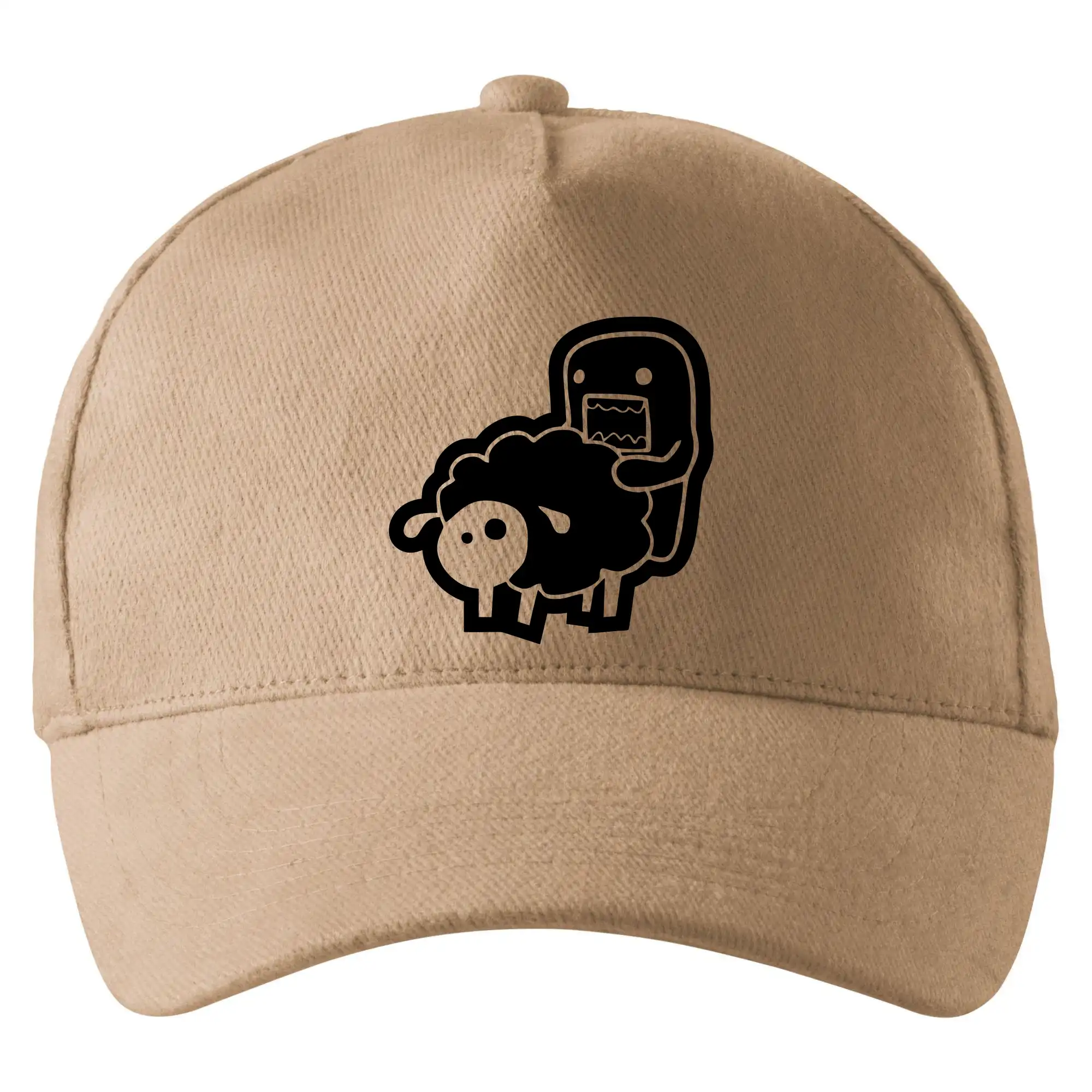 Sexy tričká - Sticker ovce - Šiltovka so zahnutým šiltom a mosaznou sponou