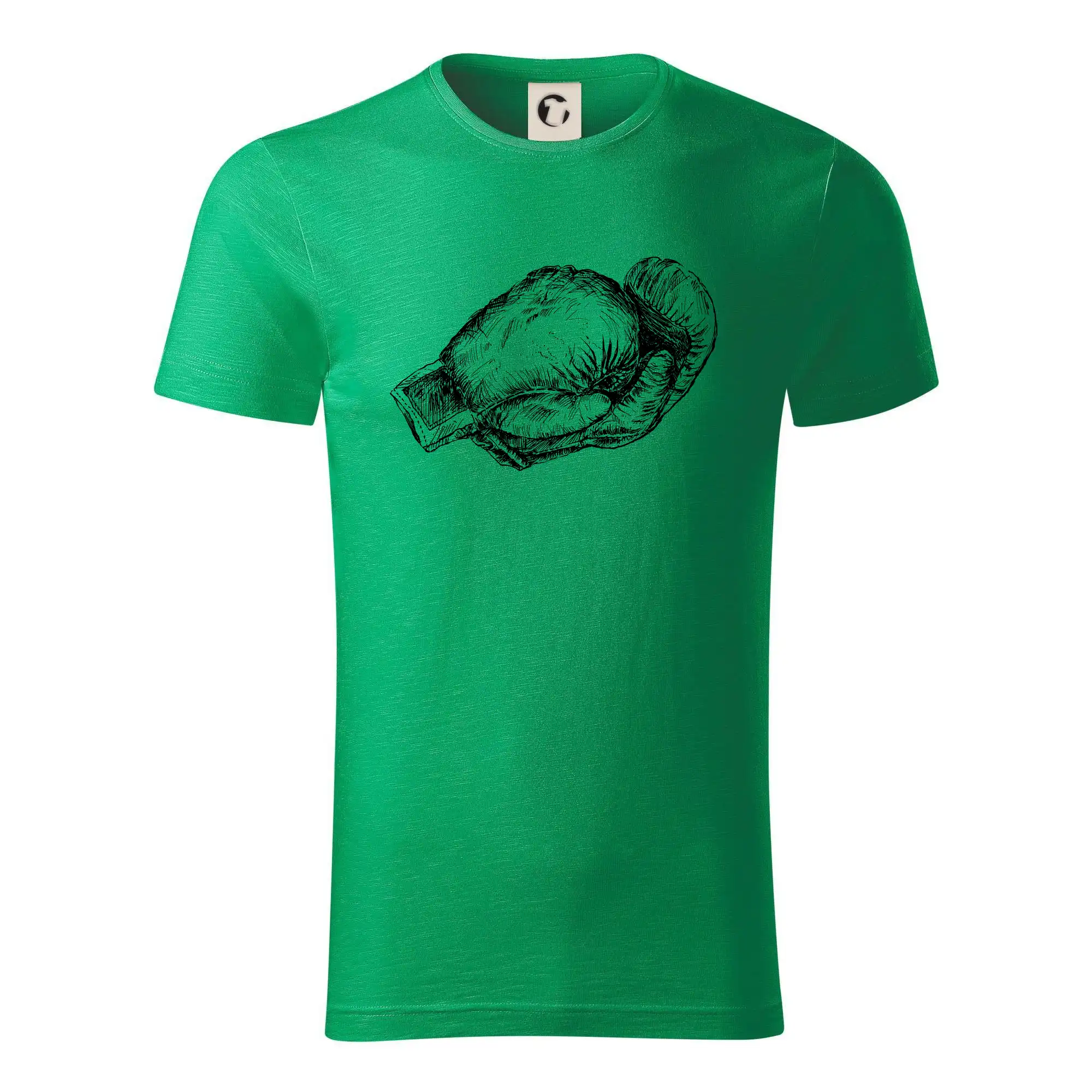 Rukavice kreslené na šířku