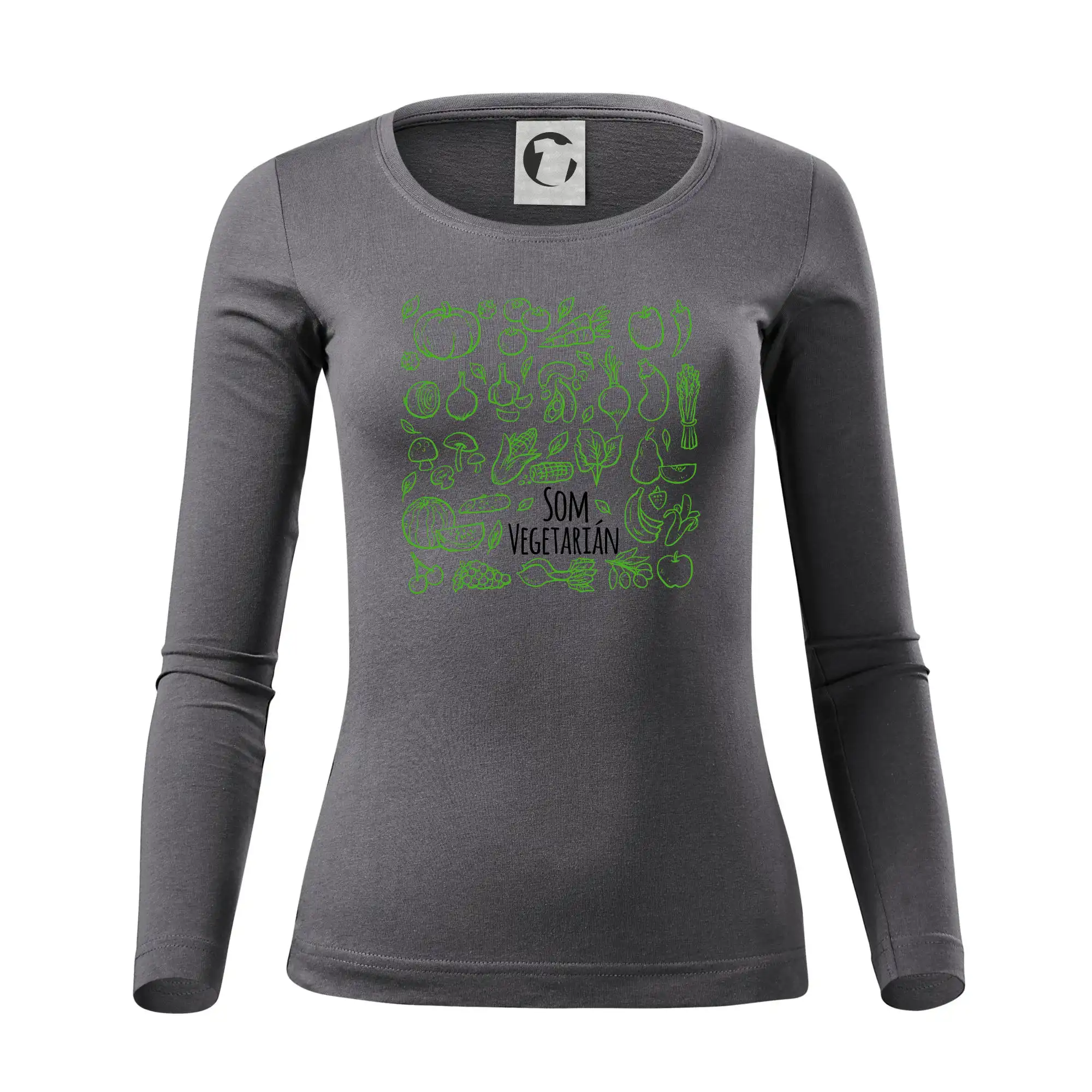 Som vegetarián - zelenina vo štvorci