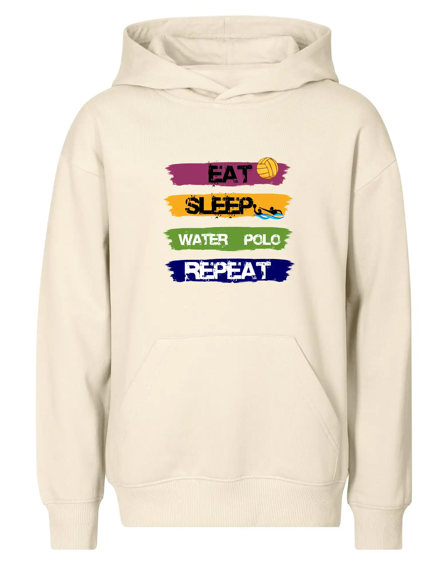 Eat sleep watter polo barevné