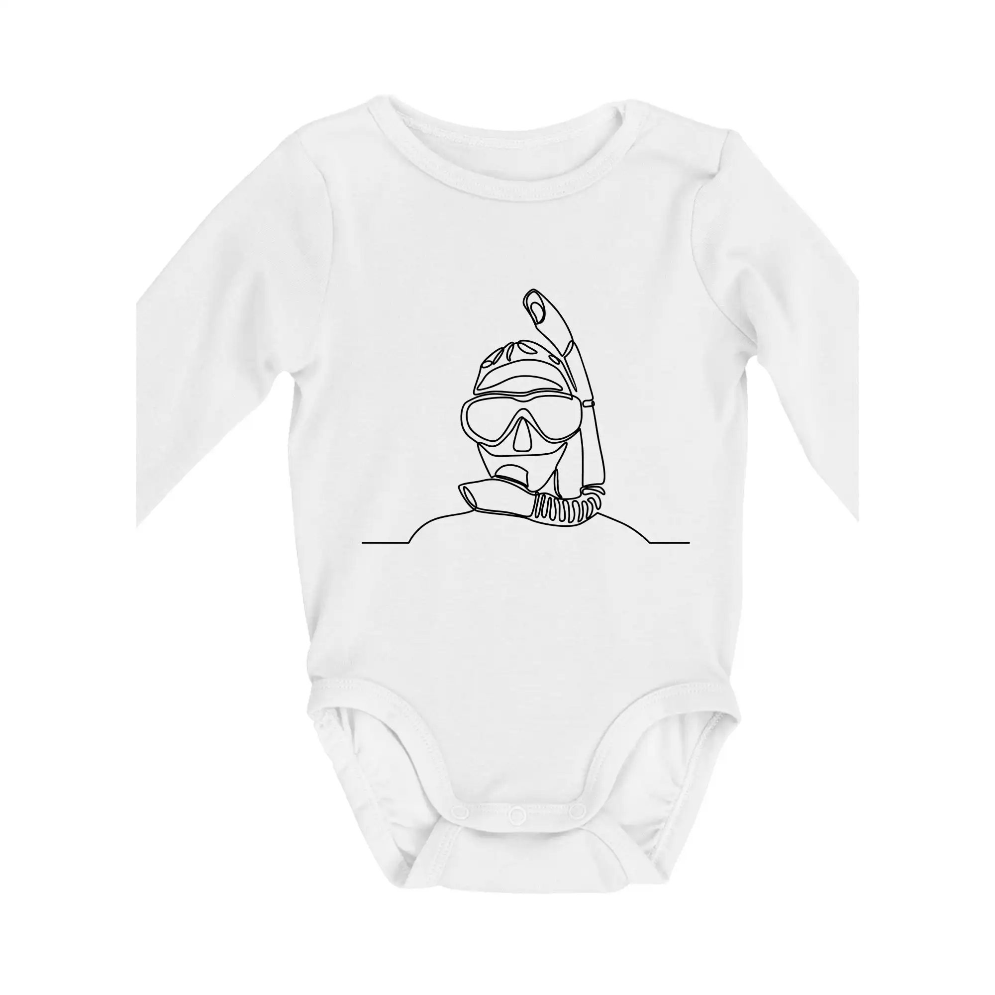 Potápěč jedním tahem