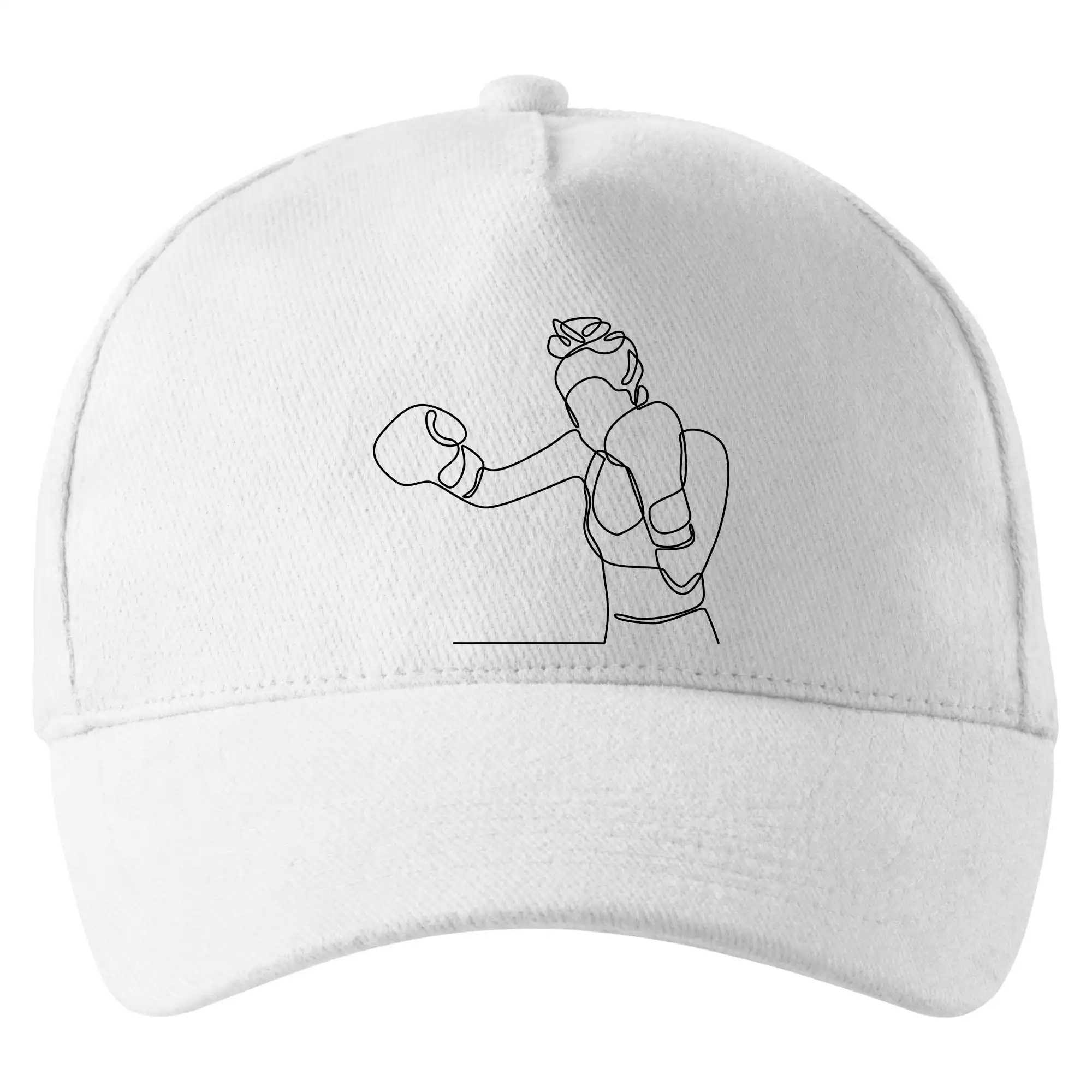 Žena boxerka jedním tahem