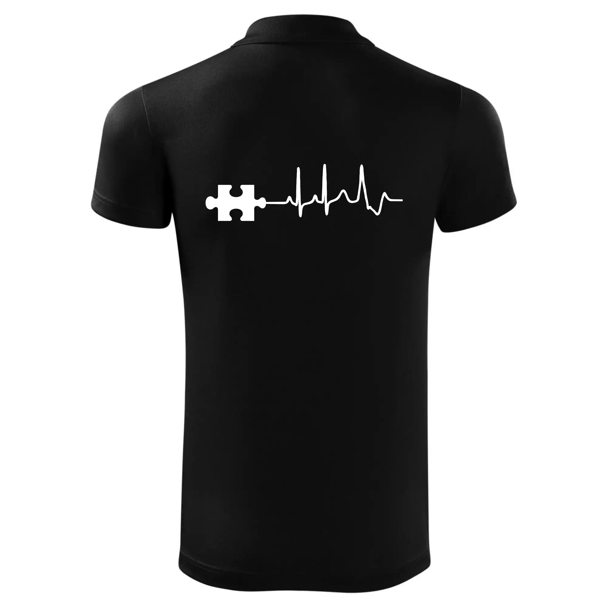Tričká pre zamilovaných - EKG puzzle rozpojené - Polokošeľa Victory (športové)