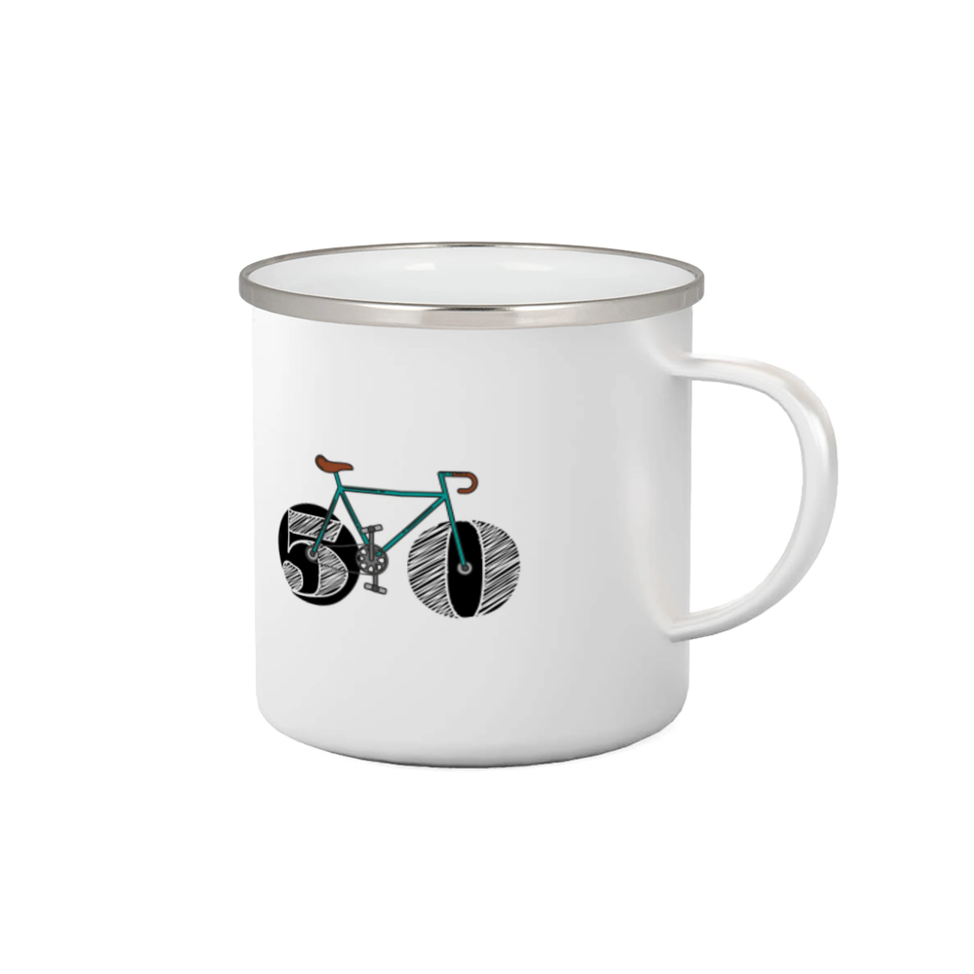 Tričká k narodeninám - Narodeniny 50 rokov na bicykli - Plecháčik