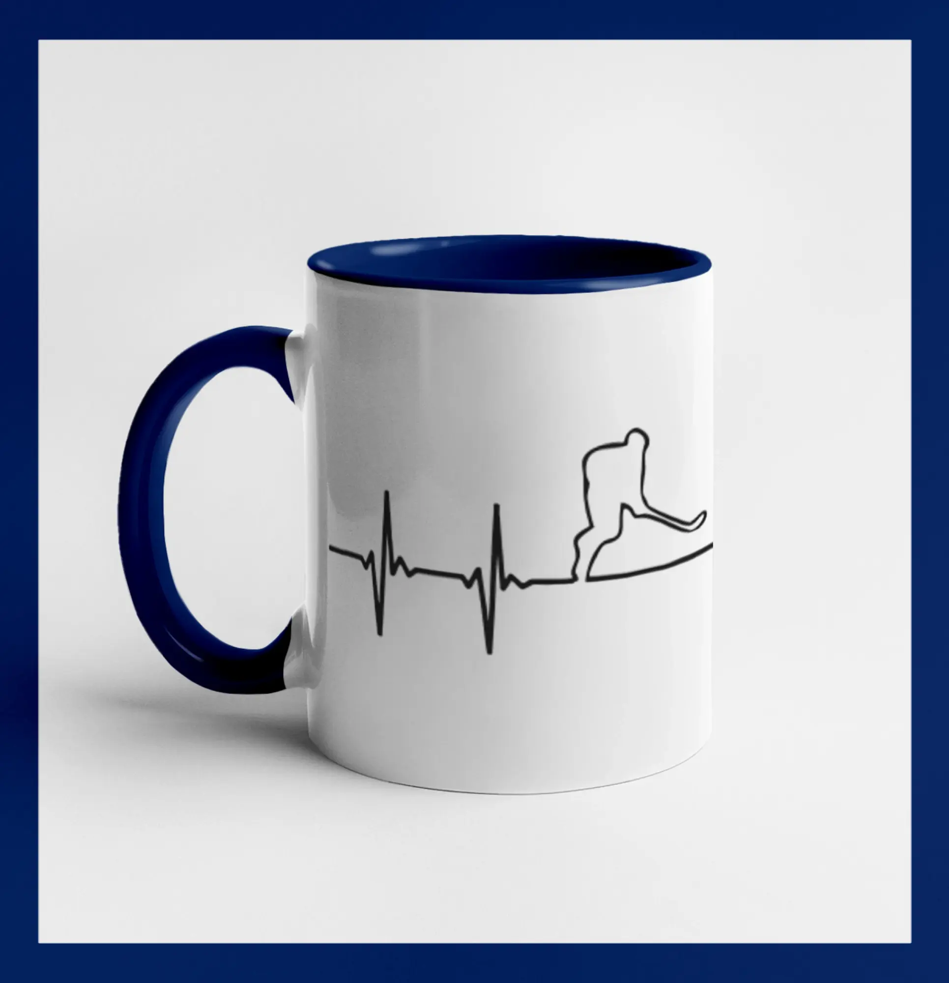 Hokejový hráč EKG