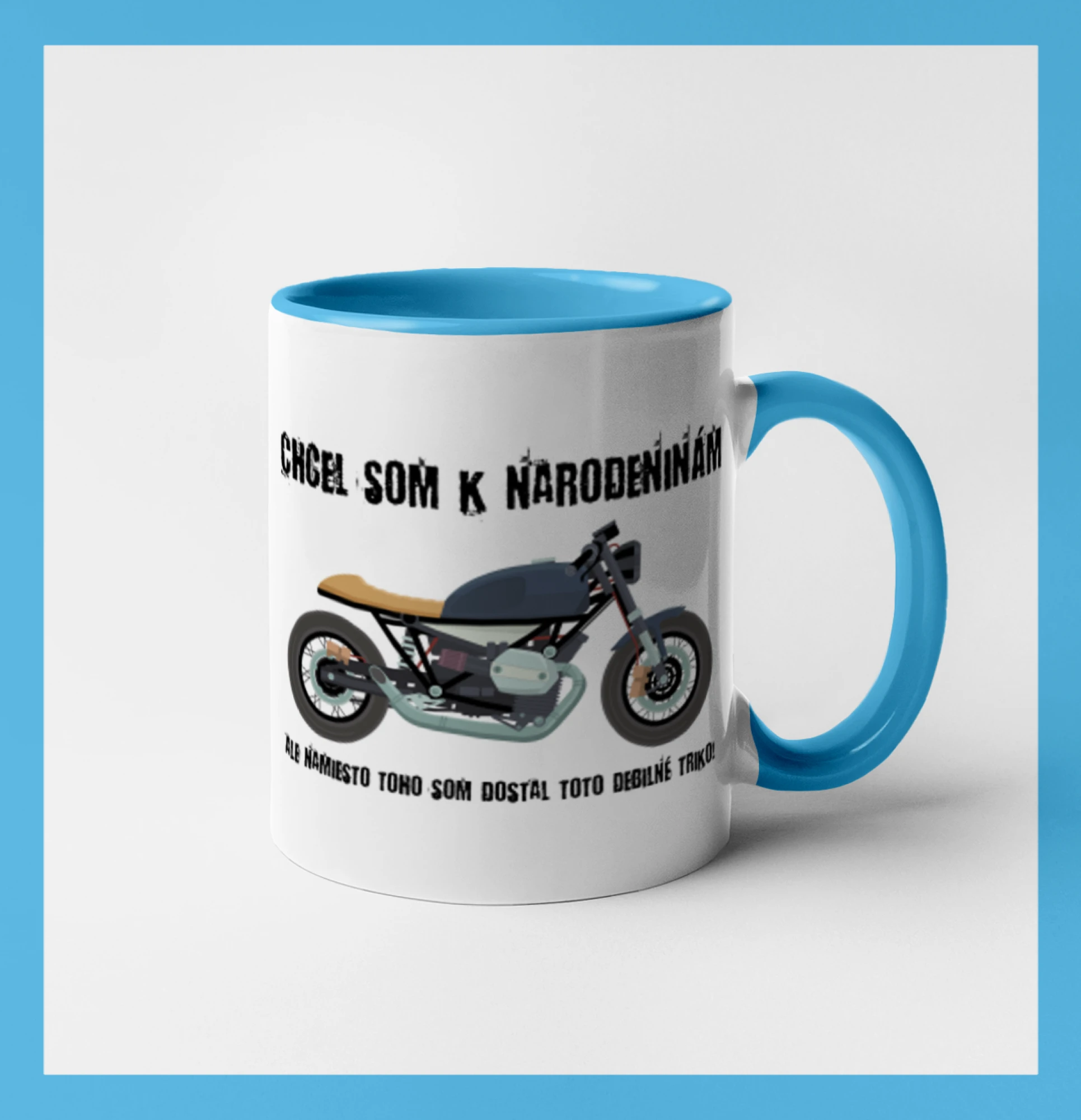 Chcel som motorku - narodeniny