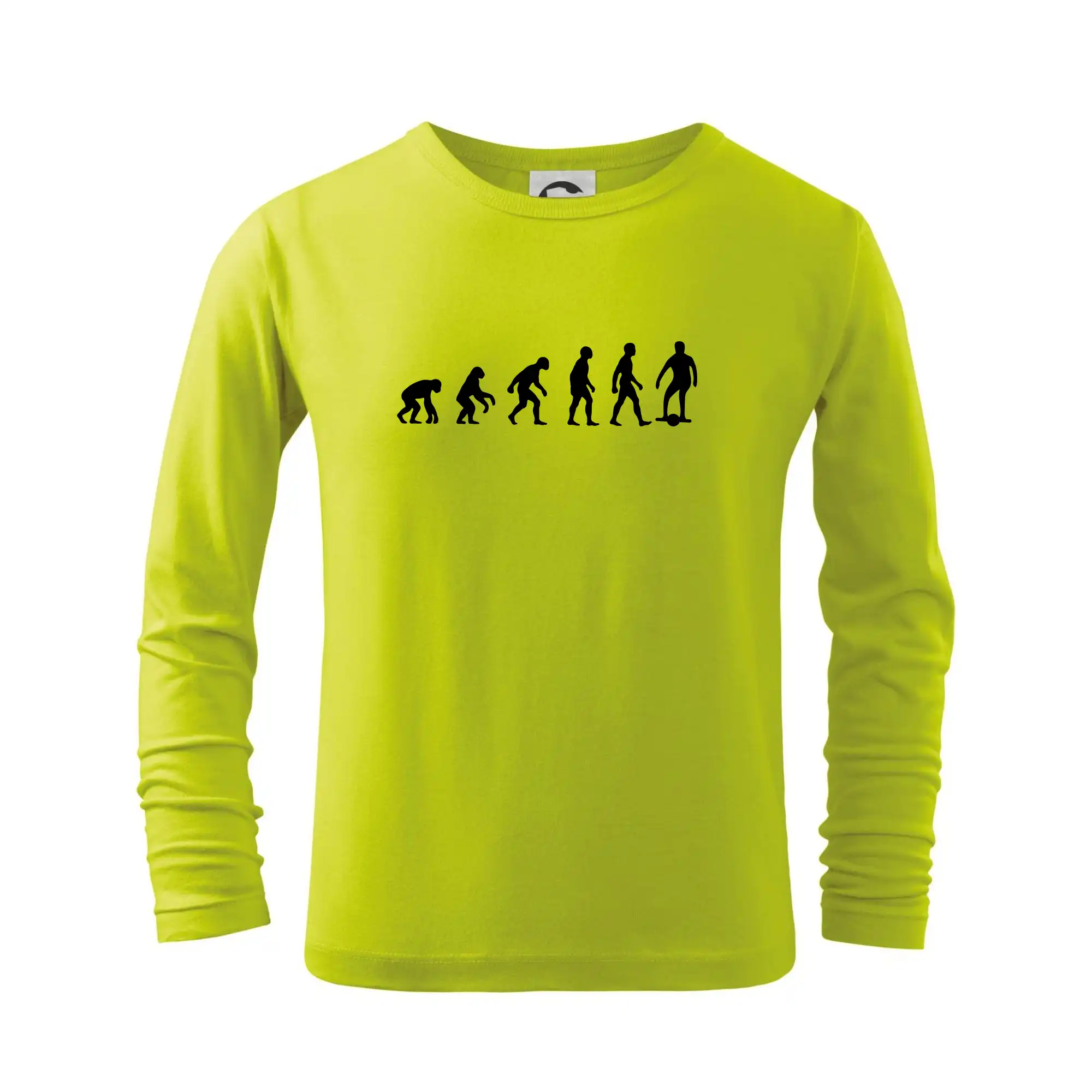 Tričká s potlačou evolúcia - Evolúcia onewheel - Tričko detské Long Sleeve