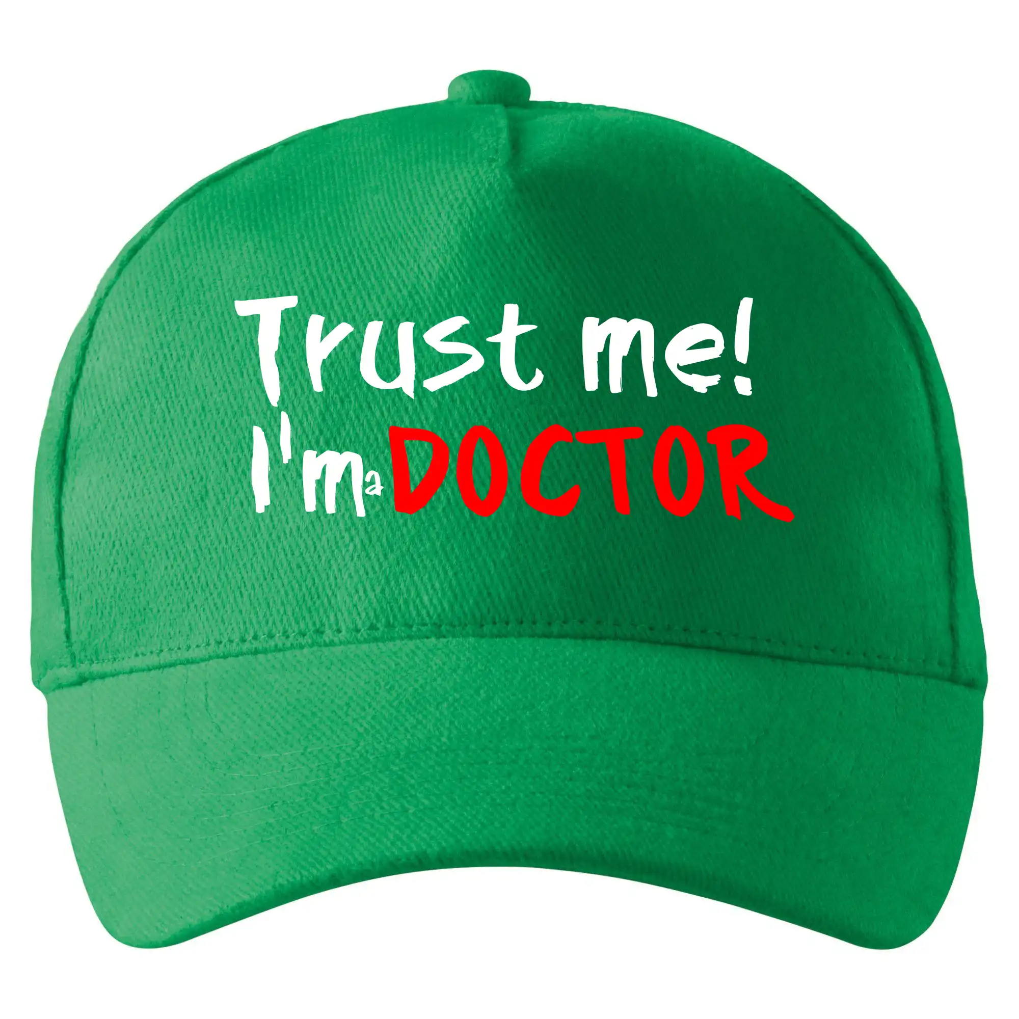 Tričká na ukončenie štúdia - Trust me I´m  a Doctor / Ver mi som Doktor - Šiltovka so zahnutým šiltom a mosaznou sponou