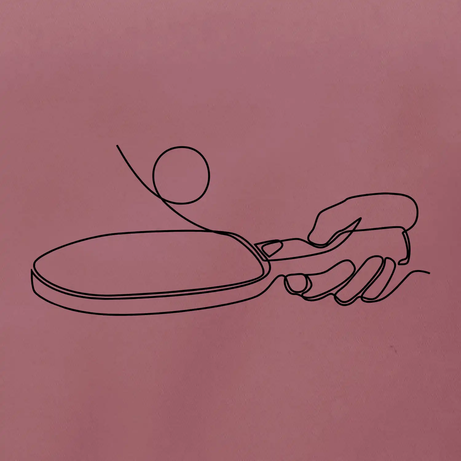 Stolní tenis jedním tahem