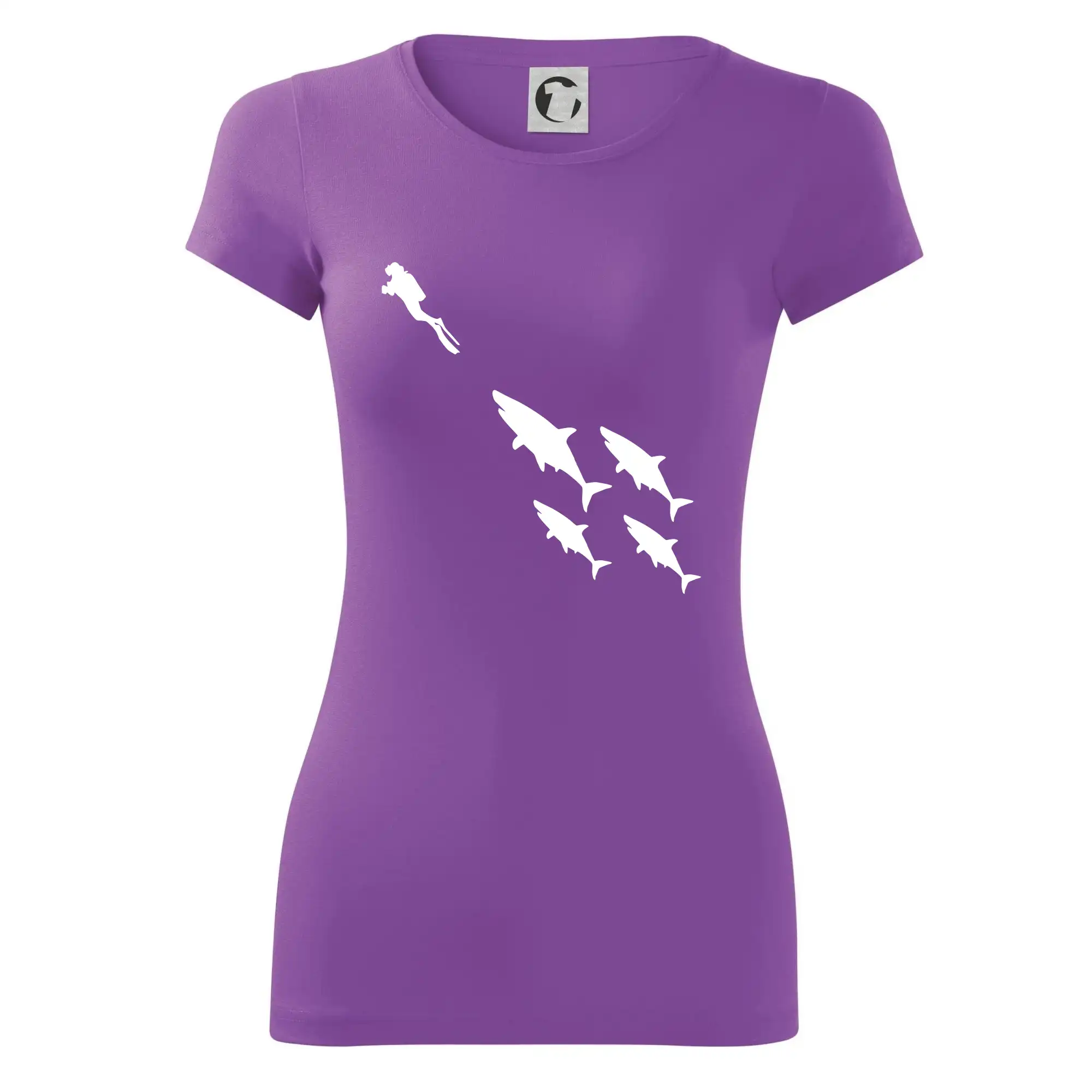 Potápač žraloky Potápač žraloky