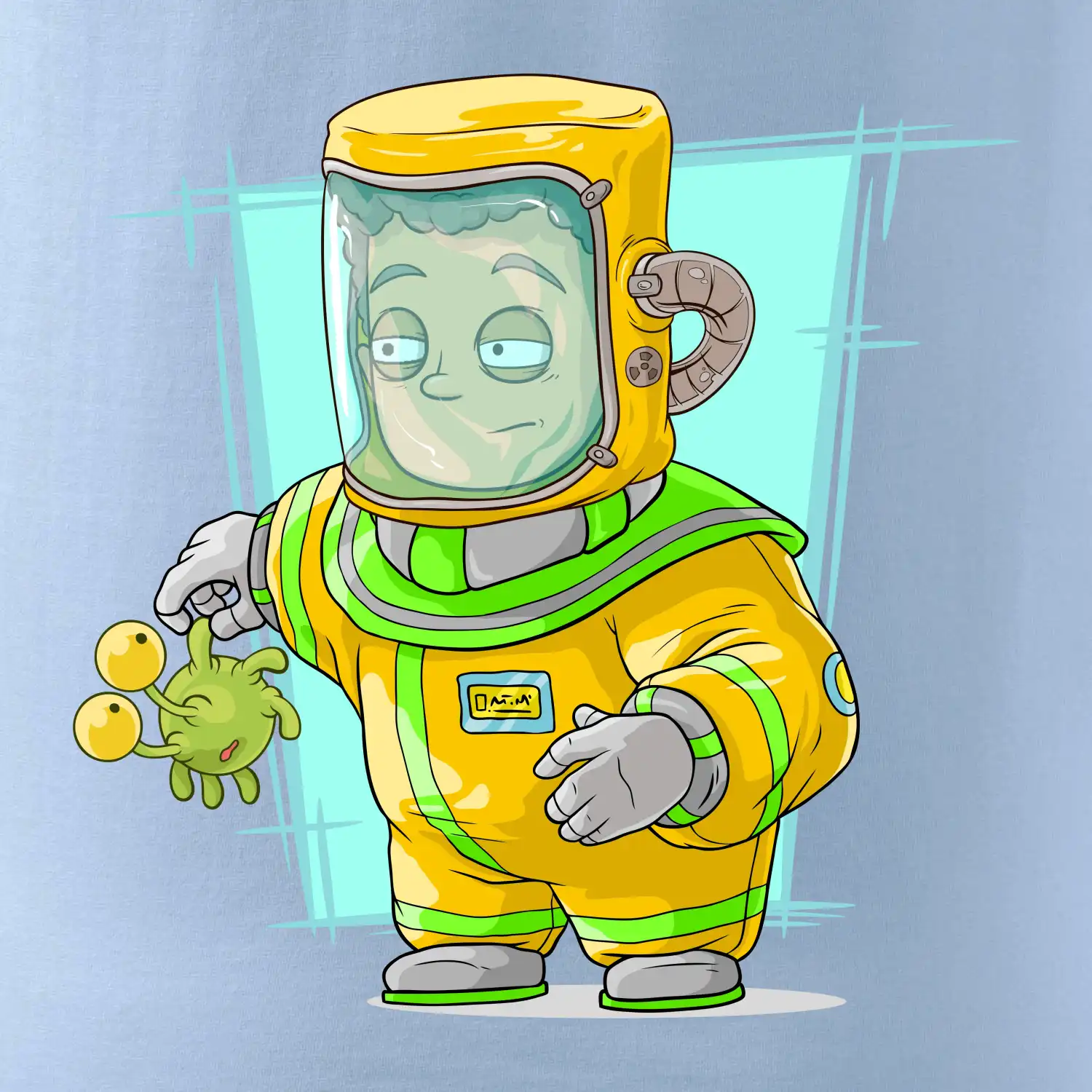 Vesmírný voják zelený